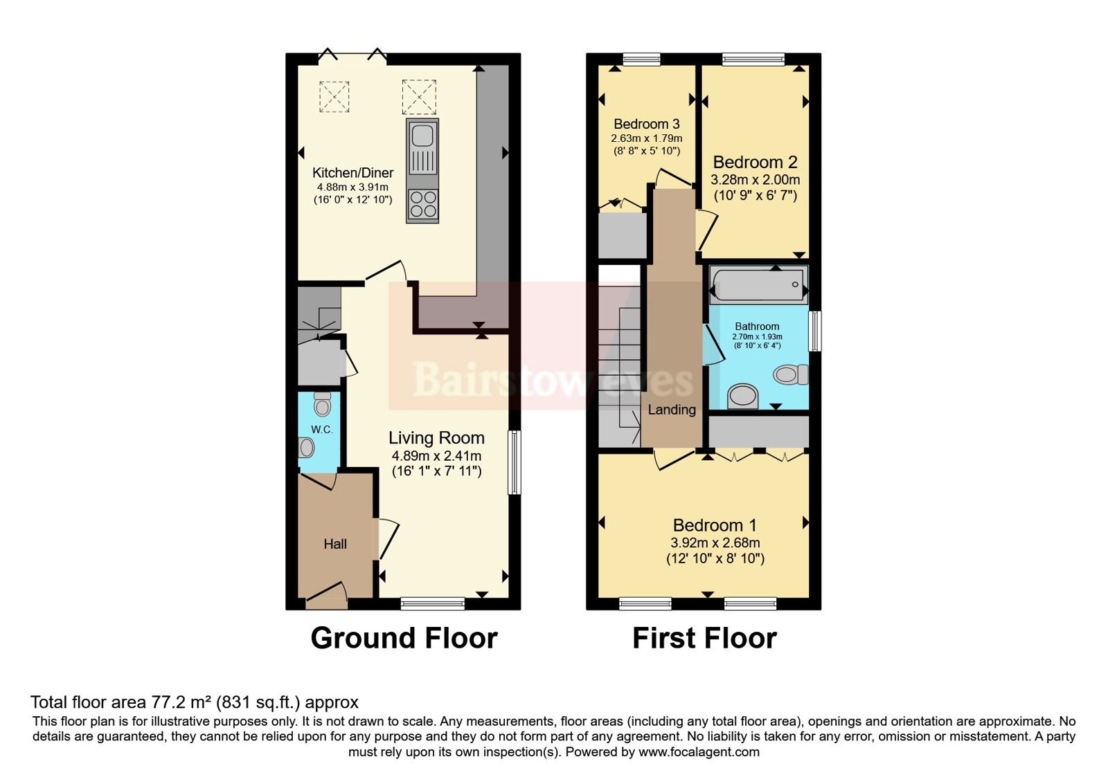 21c,, Brierley Close, Essex floorplan