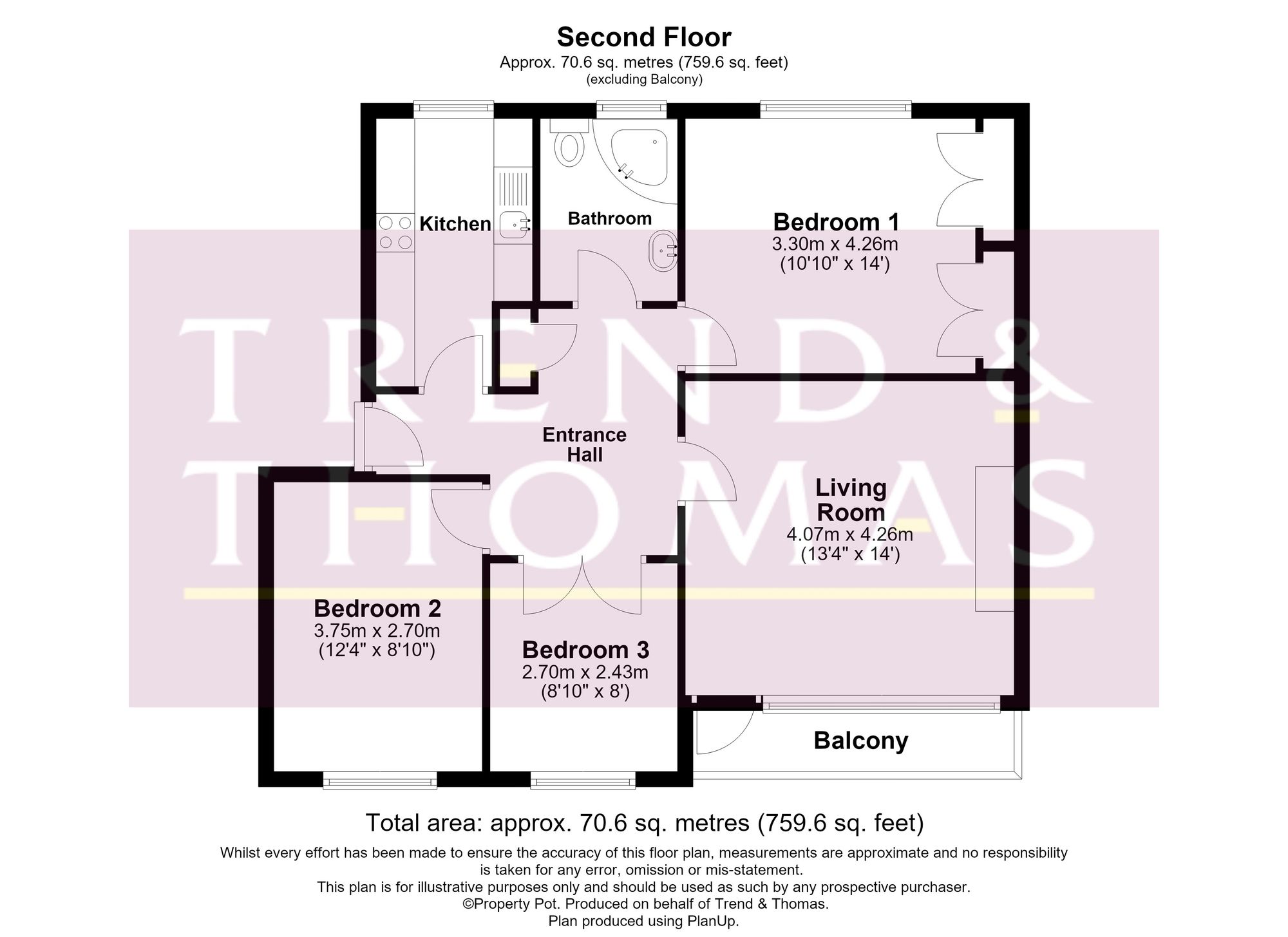 21 Pollards, Rickmansworth floorplan