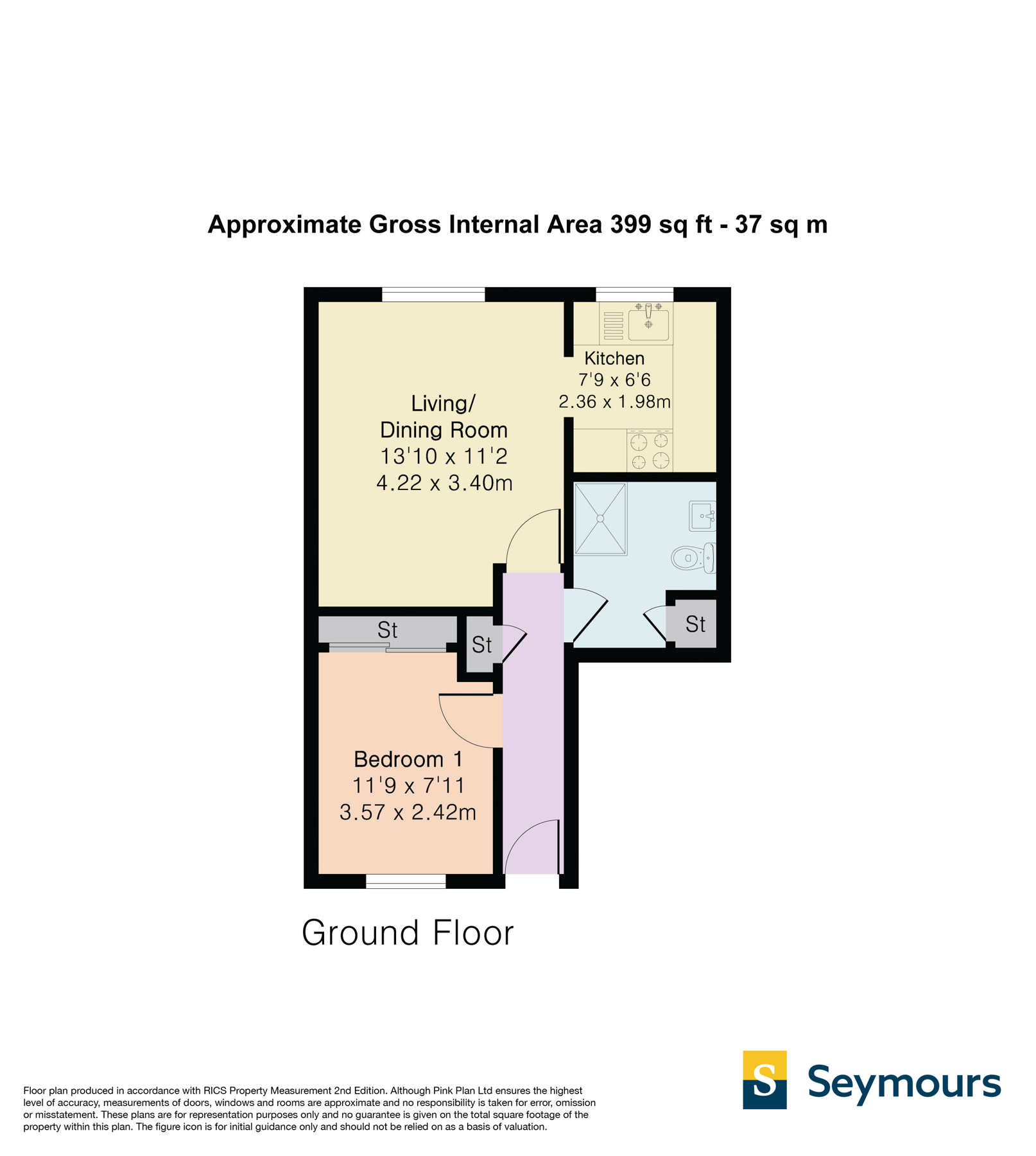 Wey Road, Surrey floorplan