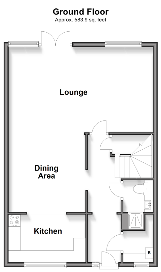 Timberbank Vigo, Meopham floorplan