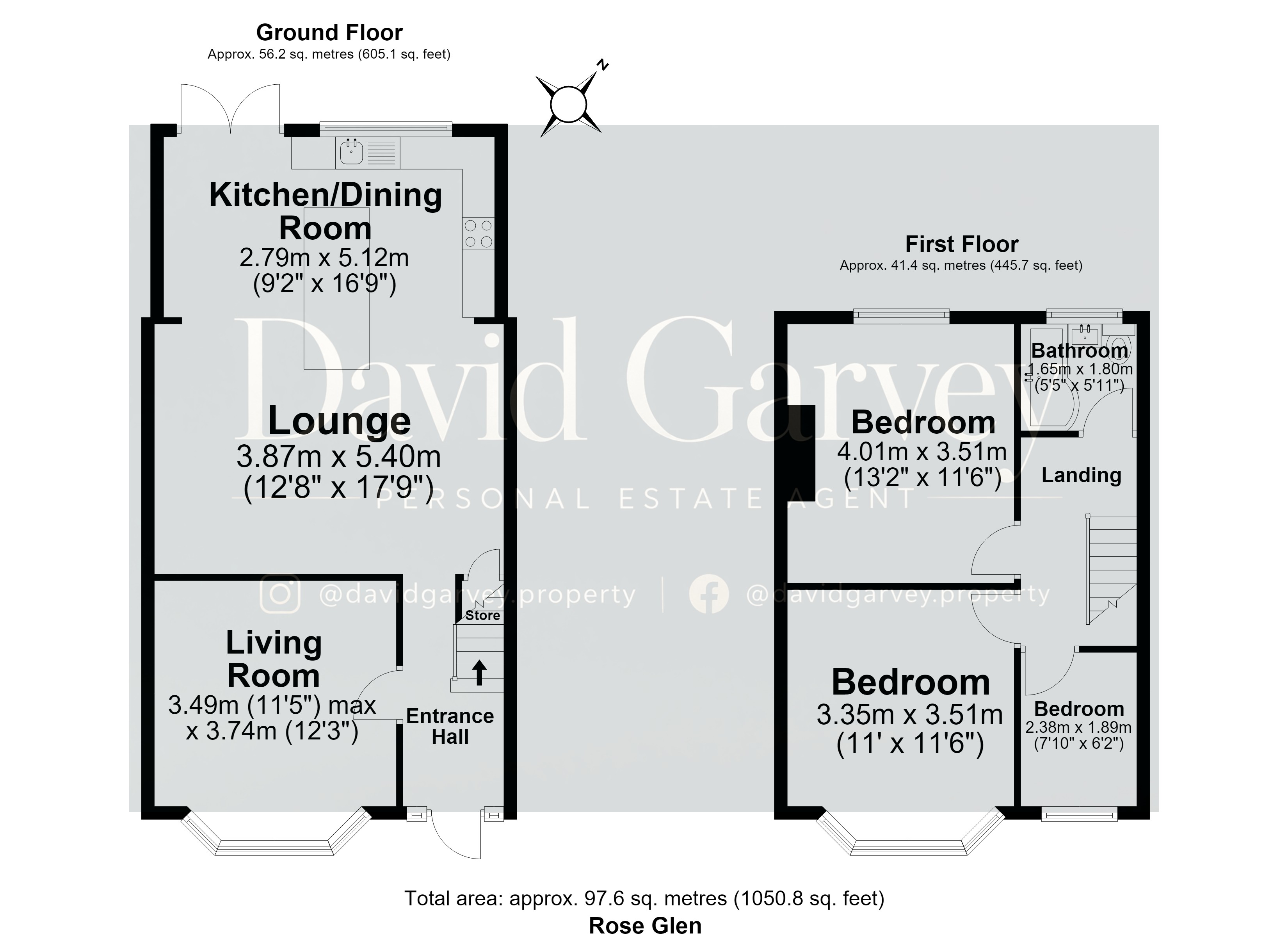 2, Rose Glen, Romford floorplan