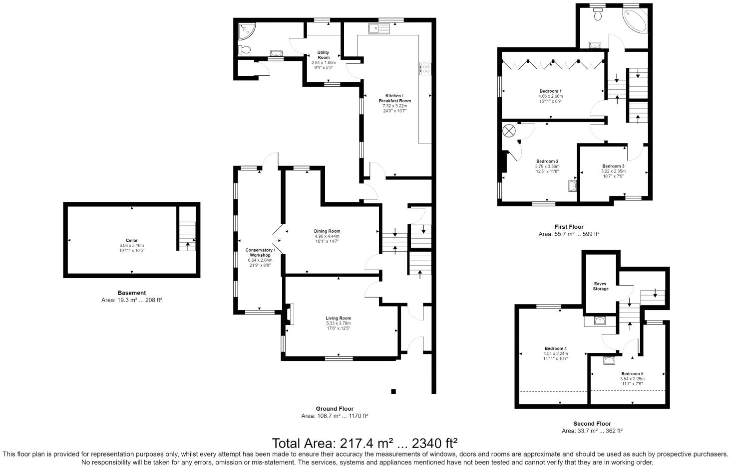 1, Albion Terrace, Devon floorplan
