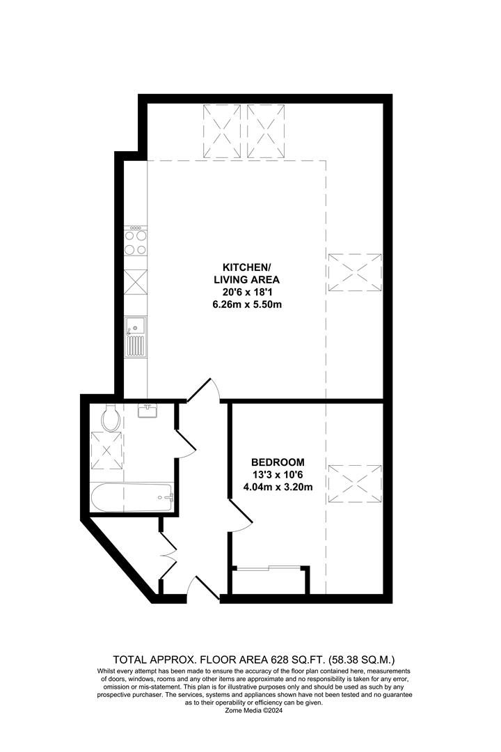 5, Cannock Chase  Place, Paddock Wood floorplan