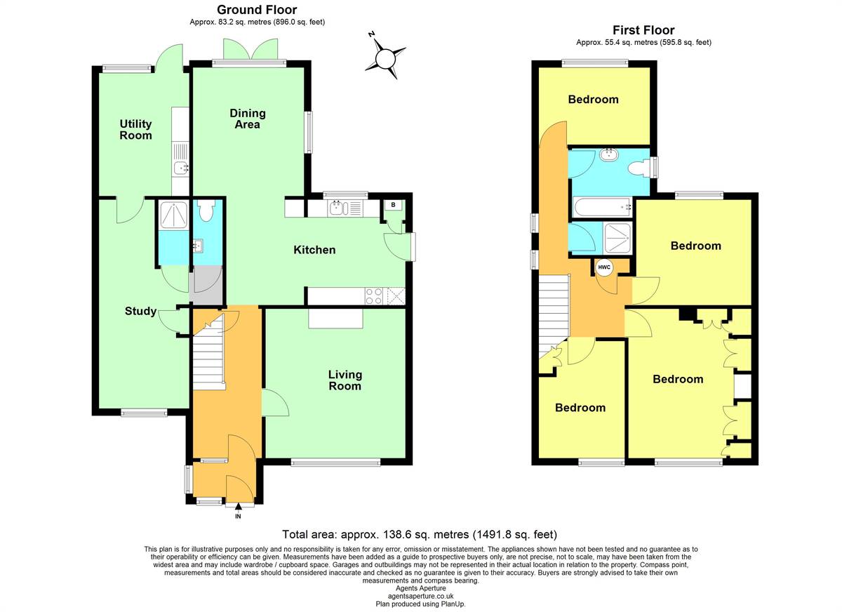 65, Summerfield Avenue, Whitstable floorplan