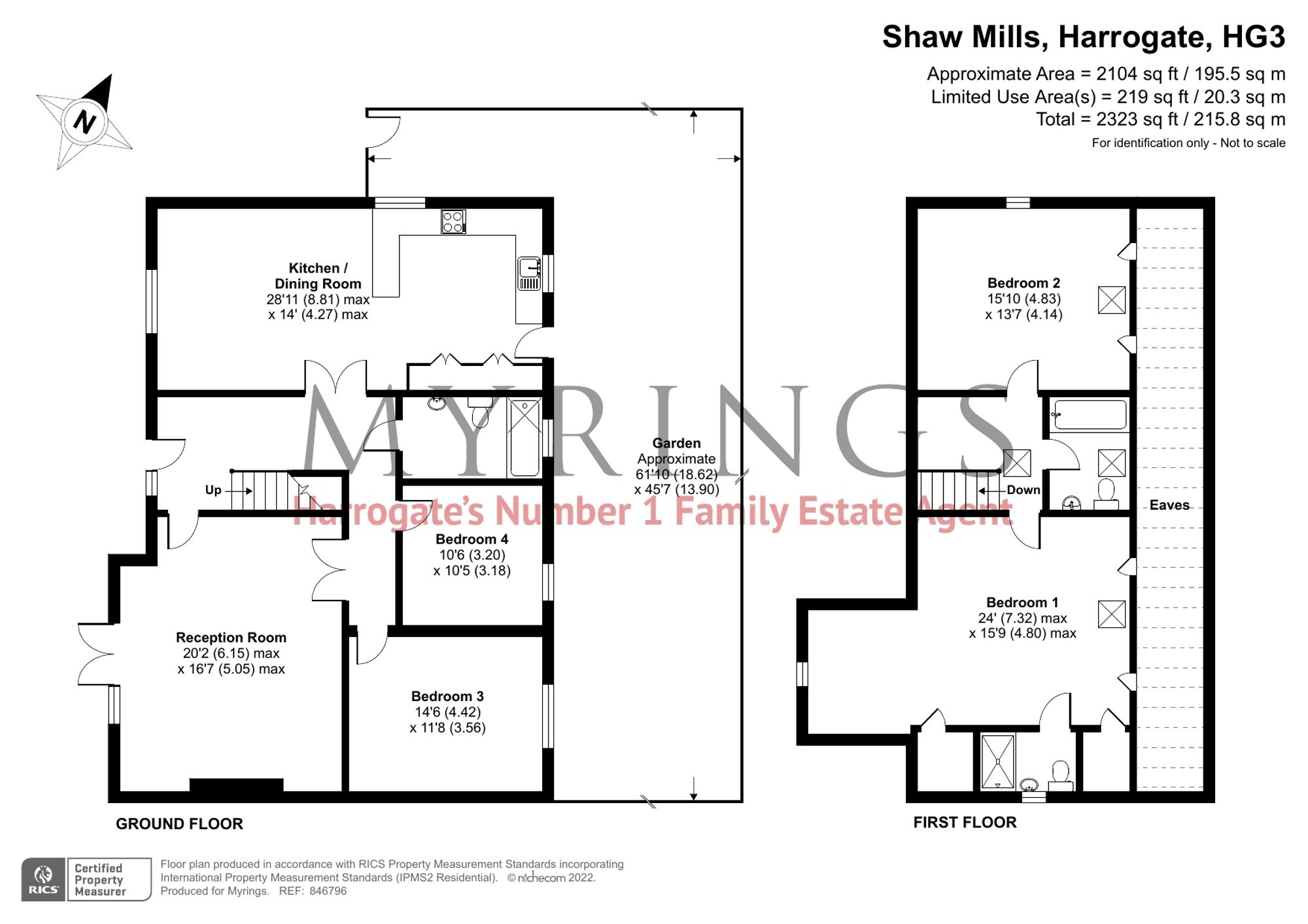 Shaw Mills, Harrogate HG3, 4 bedroom detached house for sale 61539303