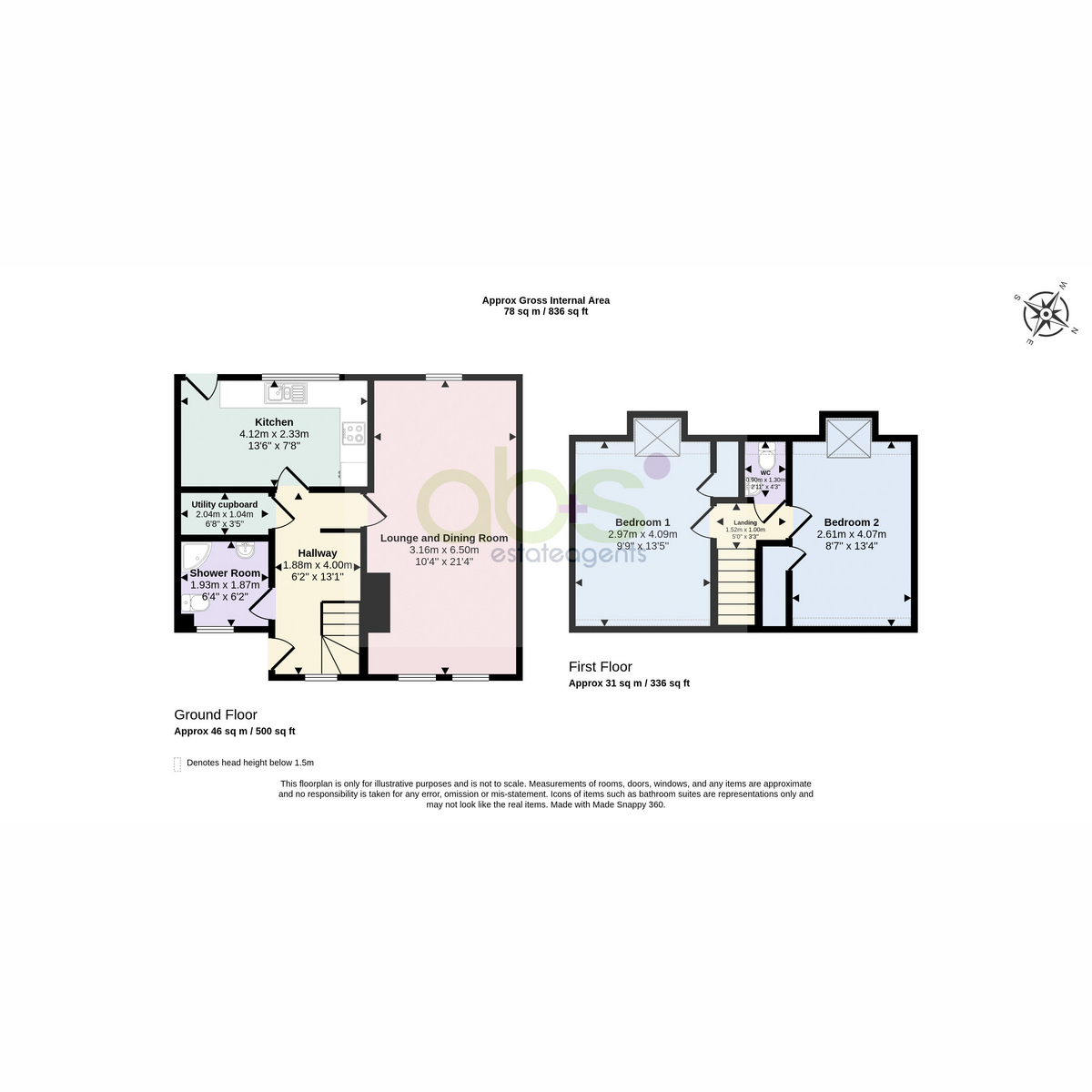 16, Milne Road, Fochabers floorplan
