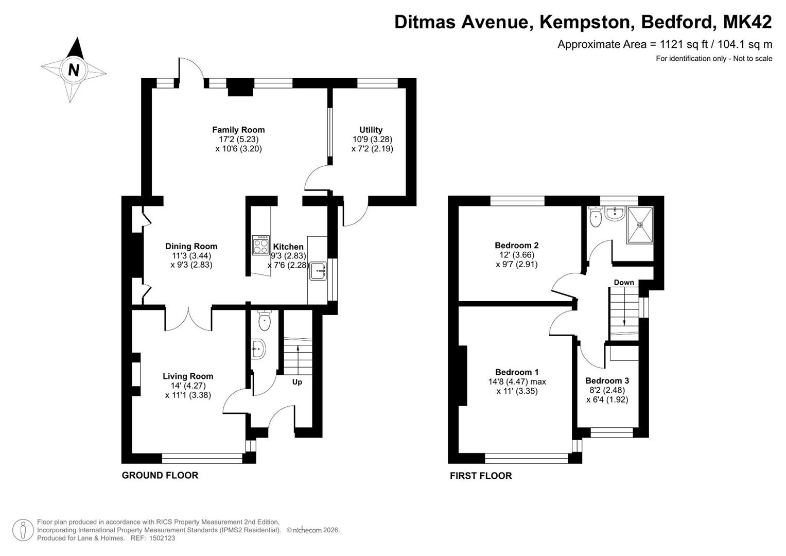 37, Ditmas Avenue, Bedford floorplan