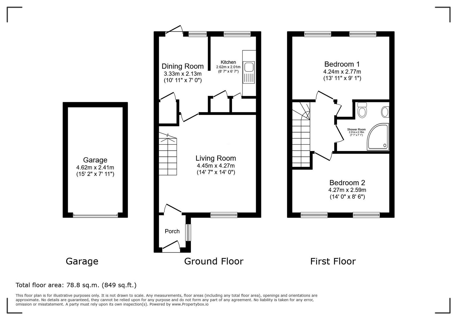 66, Thelton Avenue, Horsham floorplan