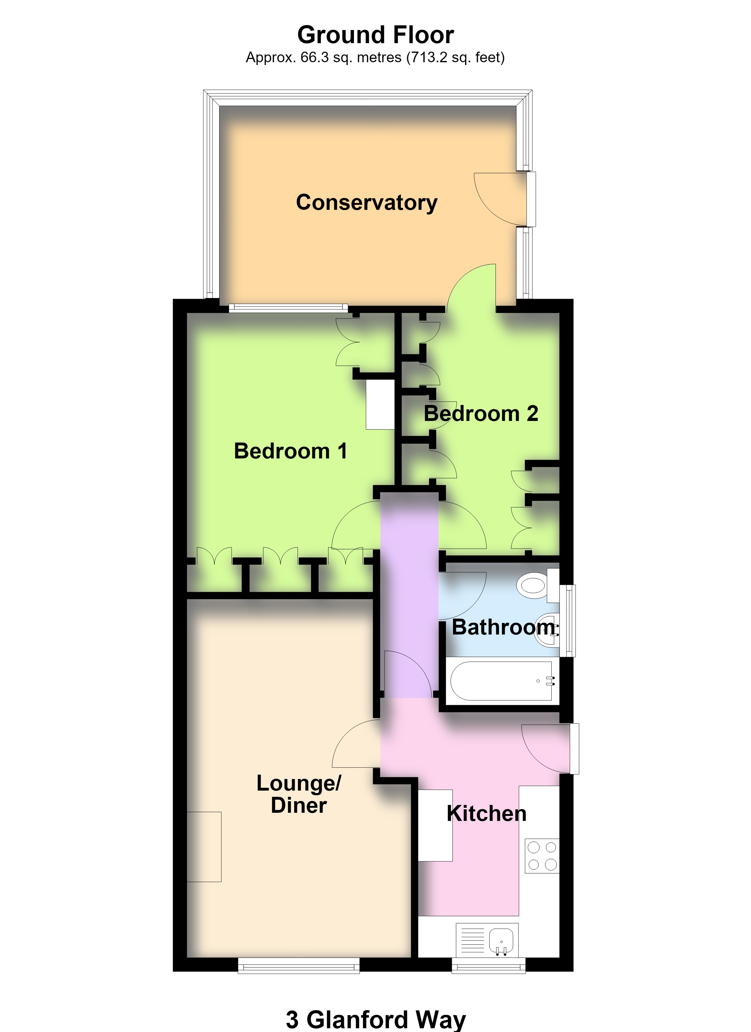 Glanford Way, Scunthorpe floorplan