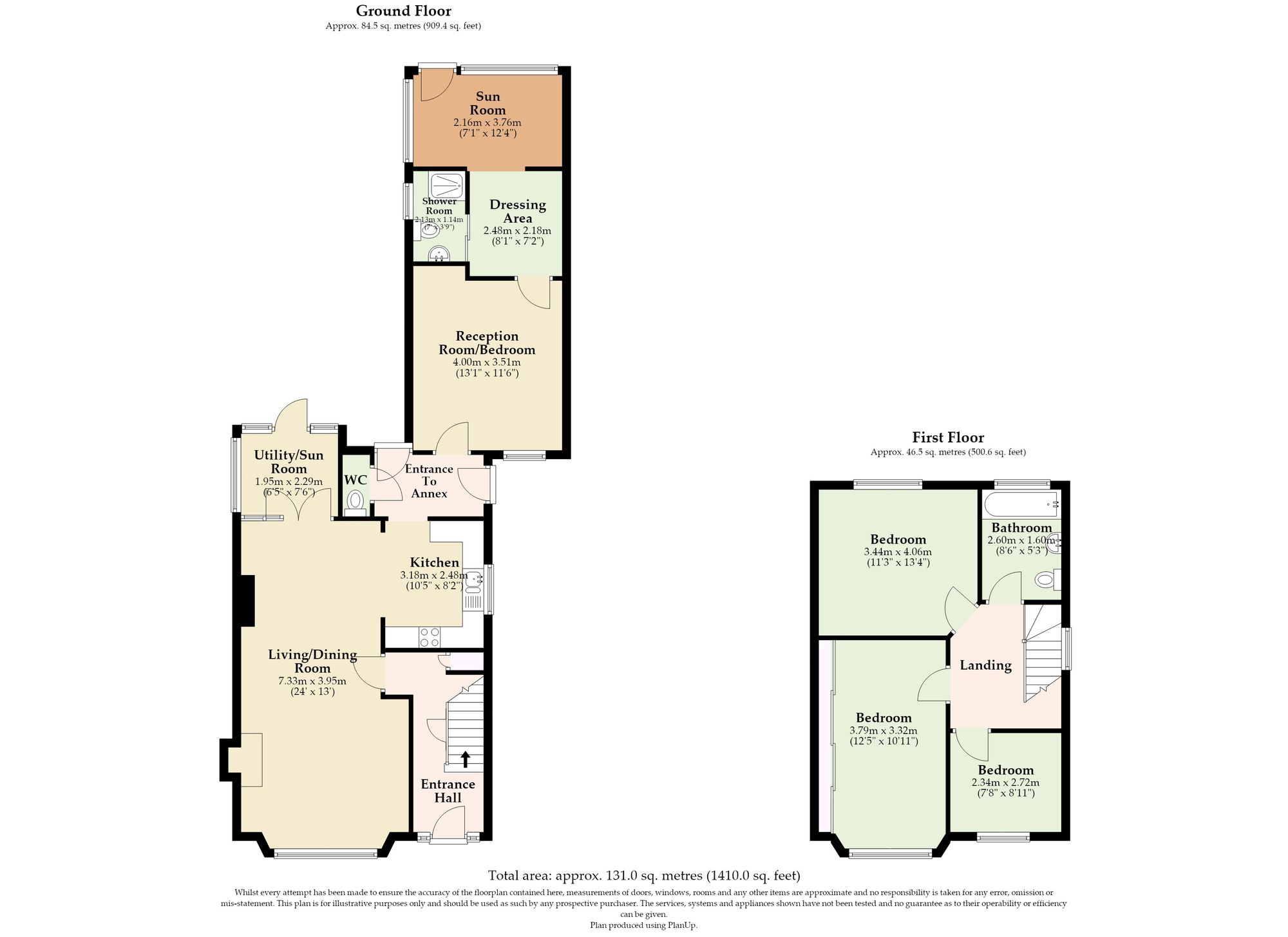 53 Laurel Road, Lowestoft floorplan
