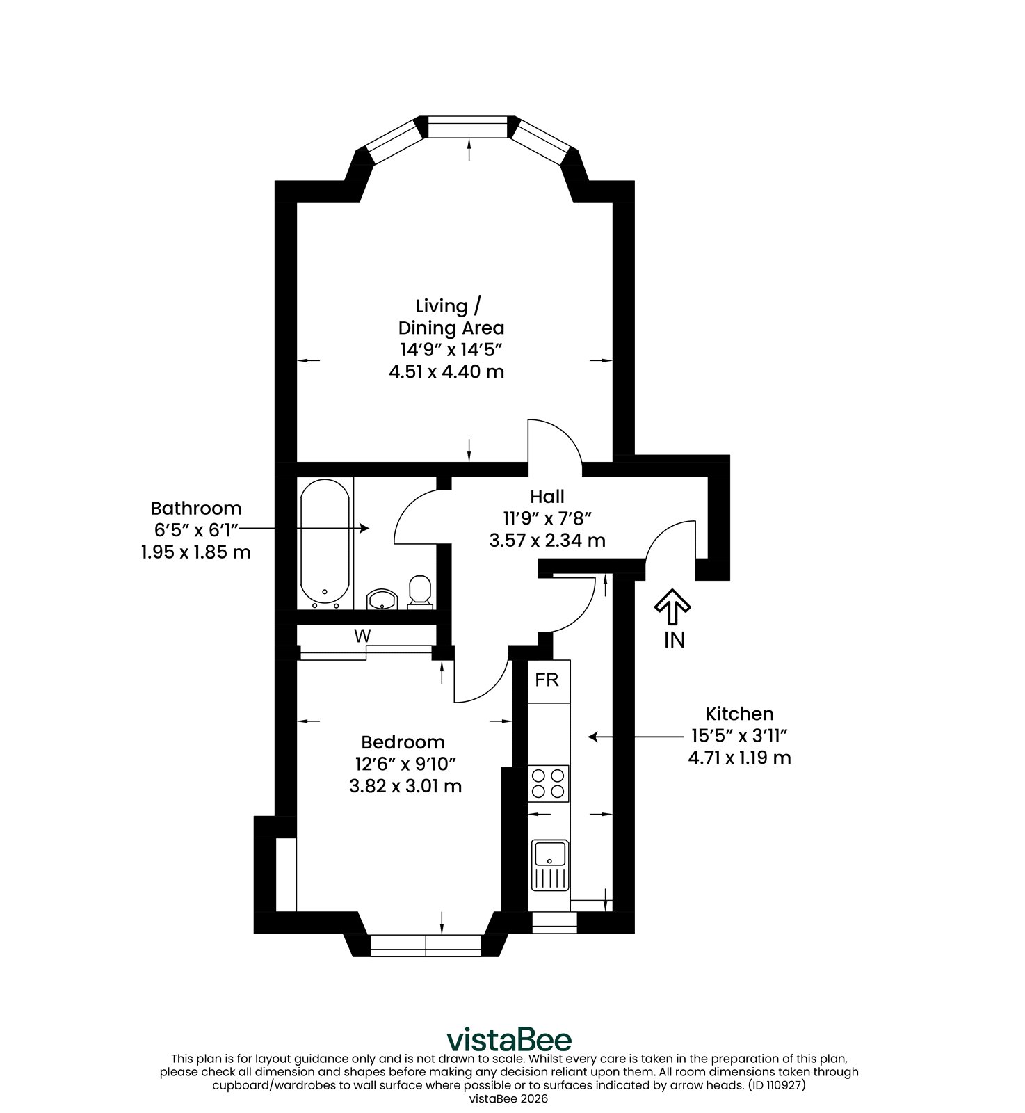 2/1, 5, Overton Crescent, Renfrewshire floorplan