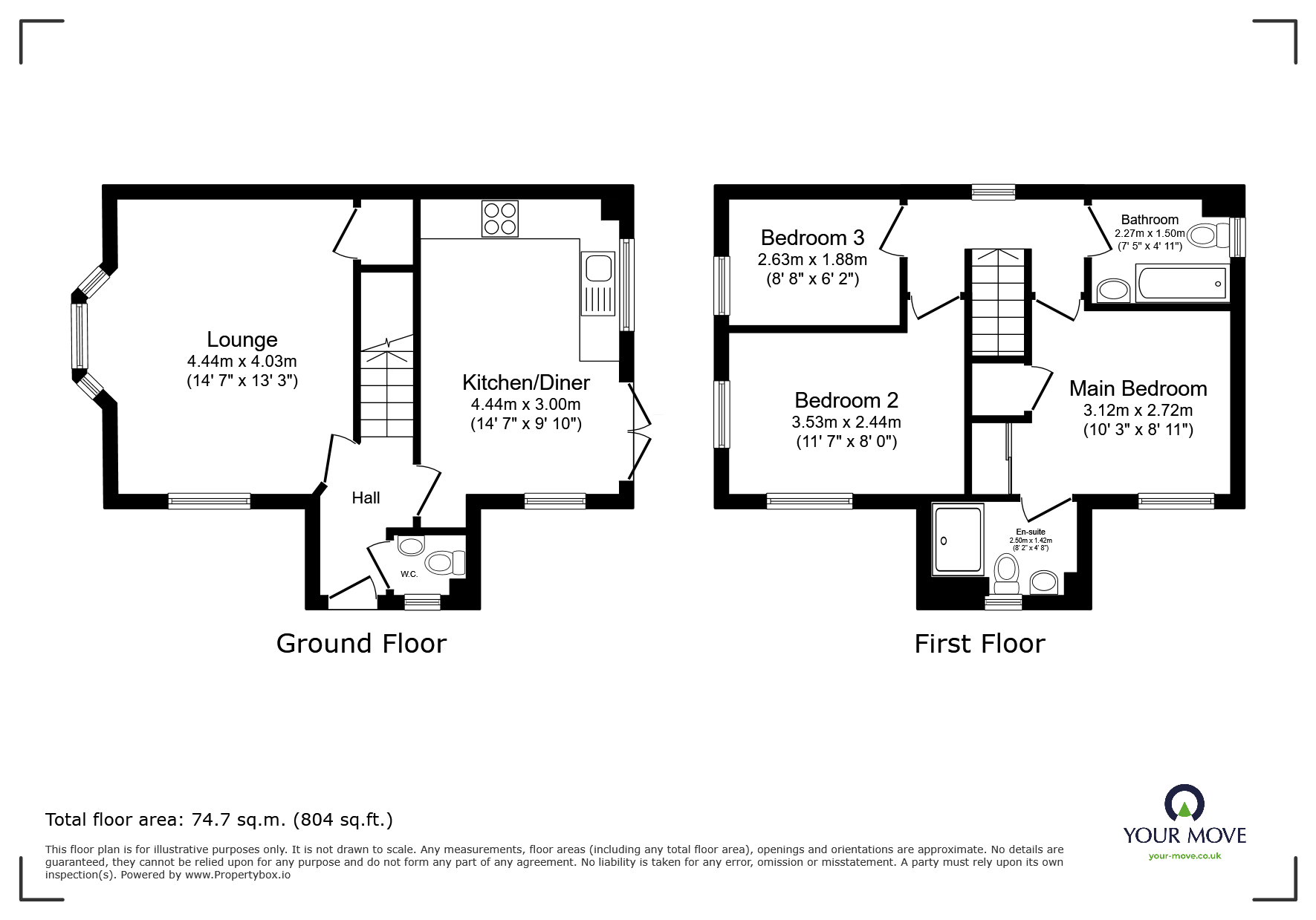 19, Blackbird Grove, Doncaster floorplan