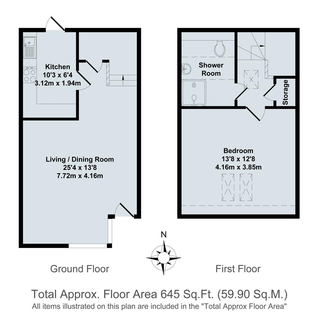 3, Bosley Crescent, Wallingford floorplan