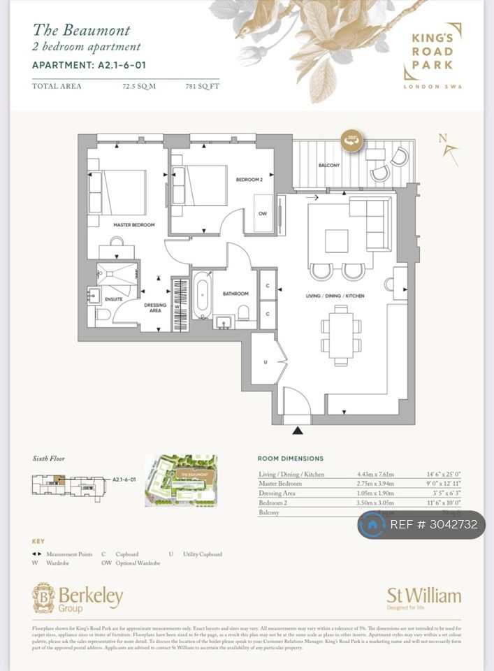Saxon House, Parkland Walk, London floorplan