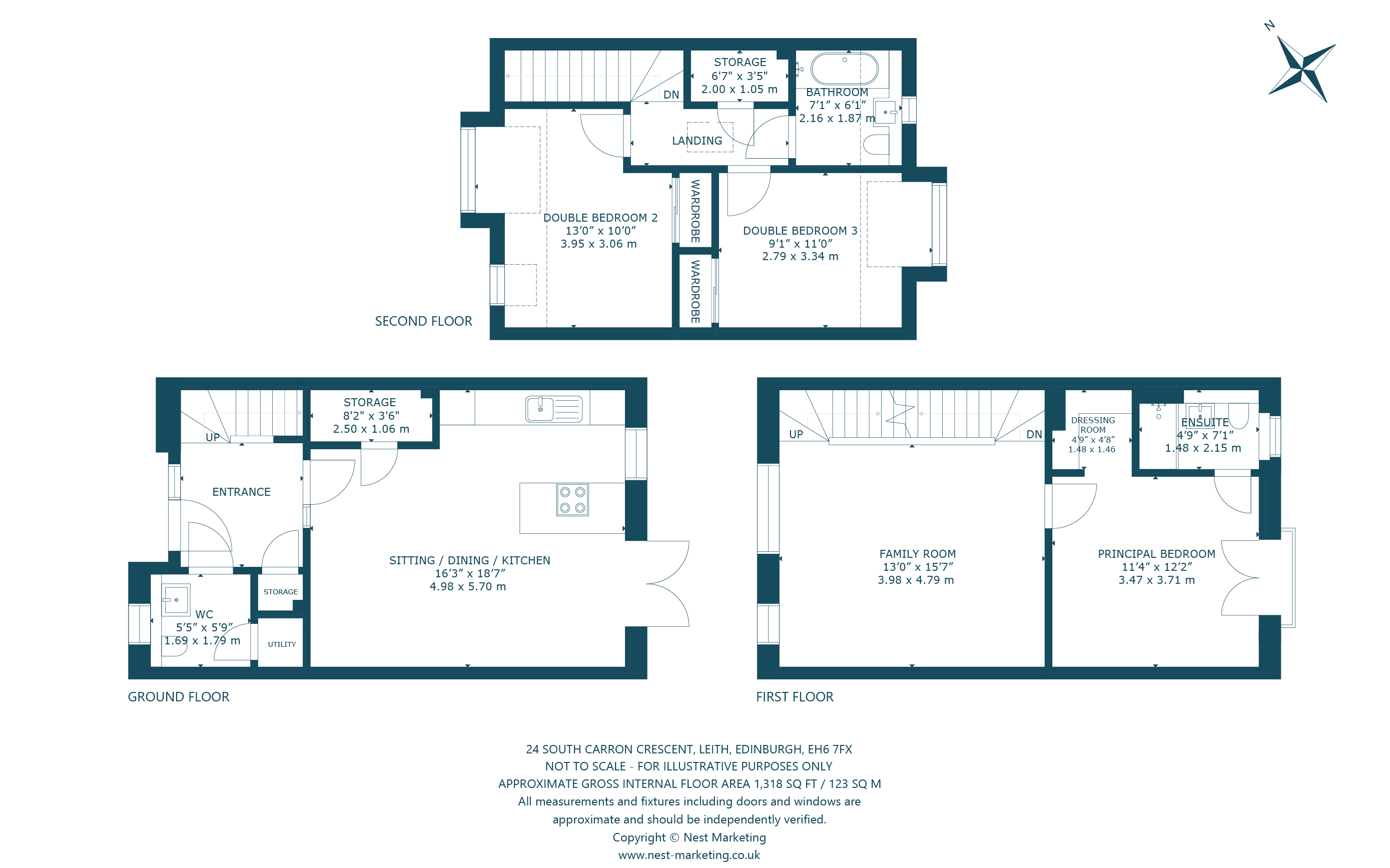 24, South Carron Crescent, Leith, Edinburgh floorplan