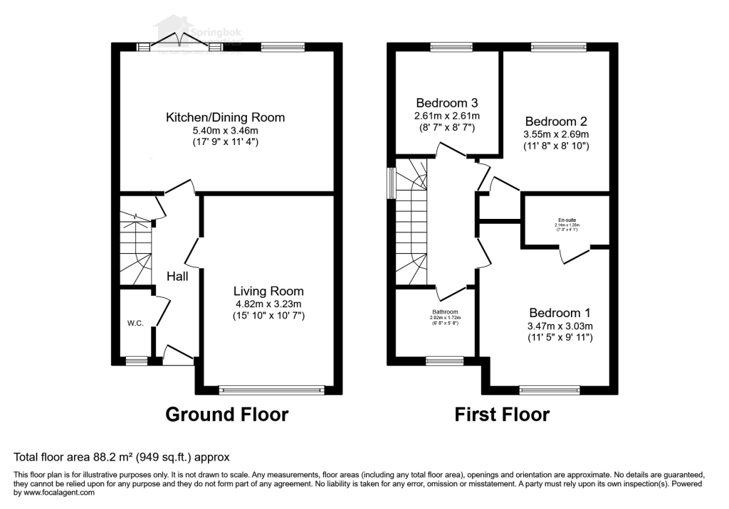 18, Grange Road, Derby floorplan