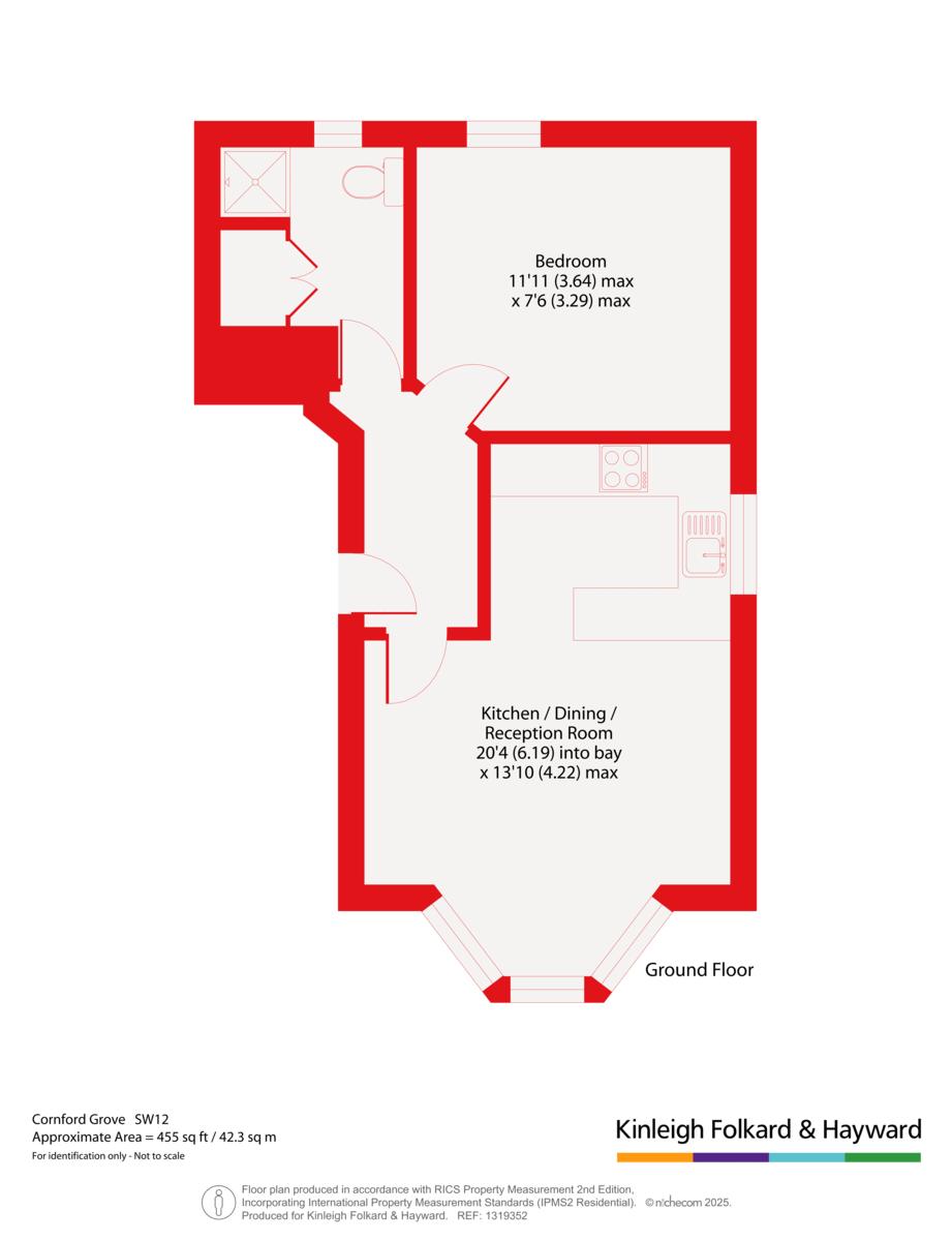 Flat 1, 2, Cornford Grove, London floorplan
