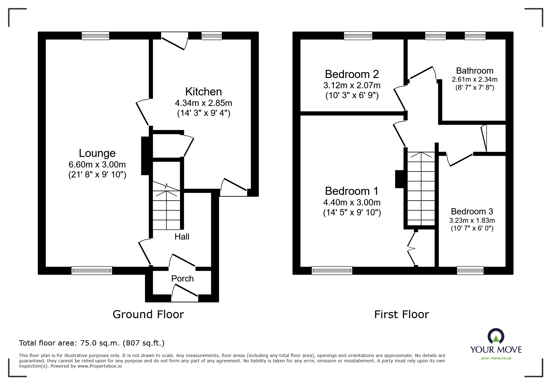 83, Toll House Road, Birmingham floorplan
