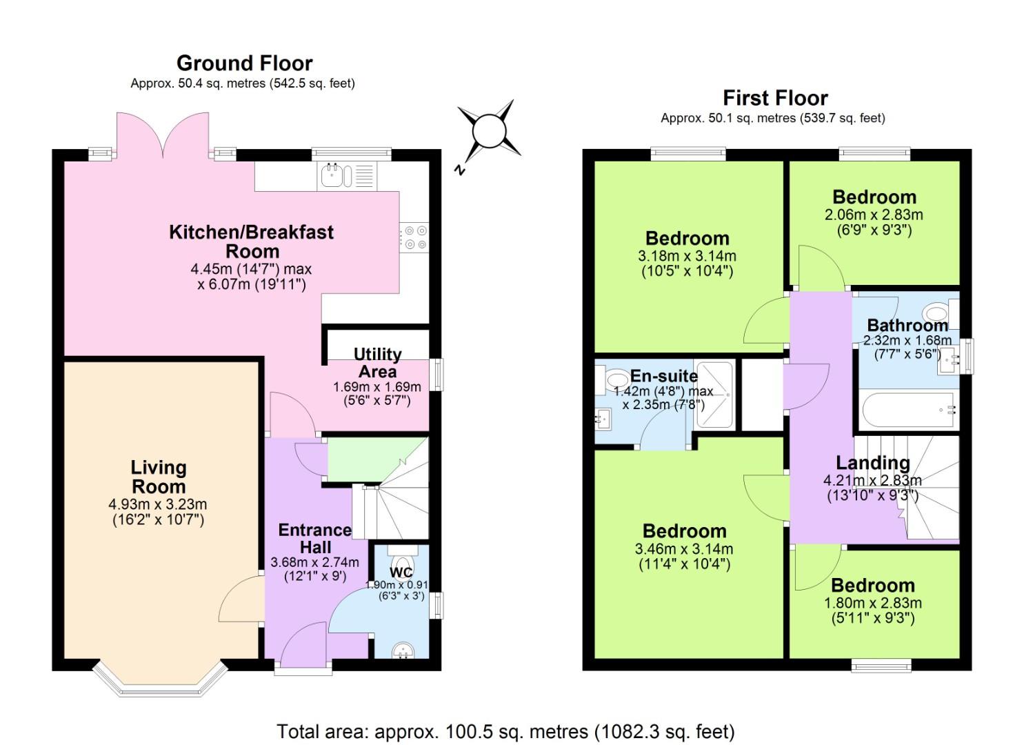 19, Stoneyford Road, Overseal floorplan