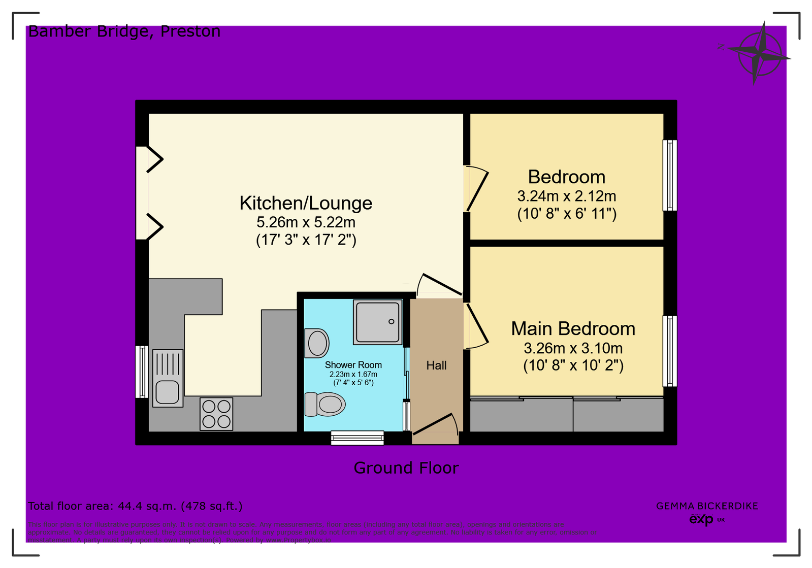 7, Carr Field, Preston floorplan