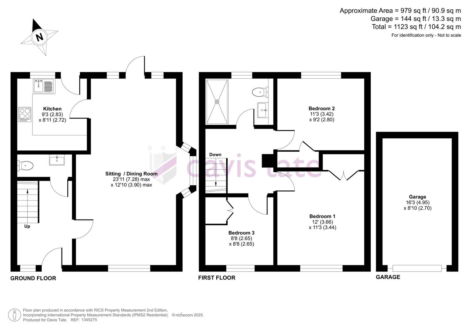 47, St. James Close, Reading floorplan