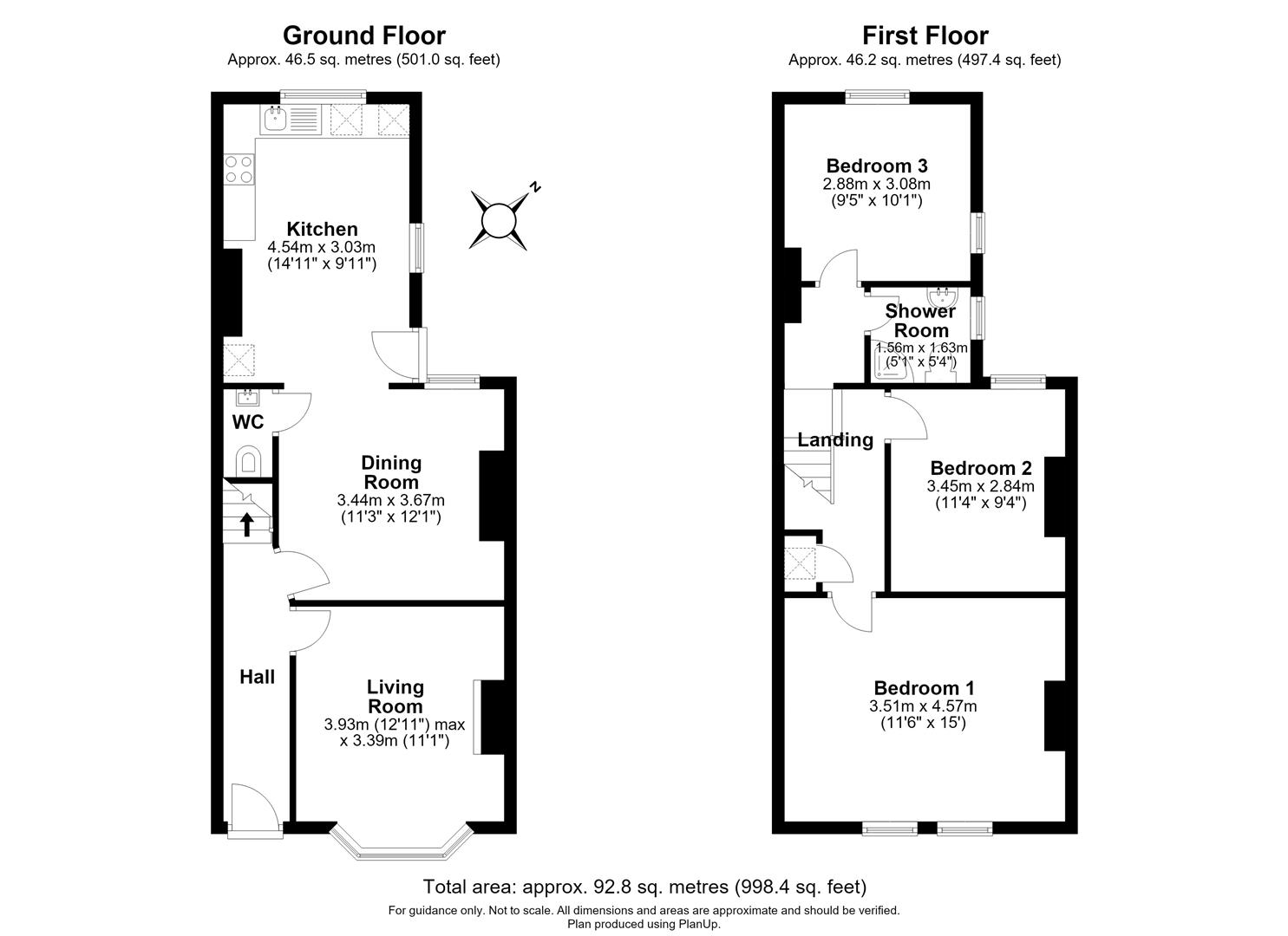47, Garden Walk, Cambridge floorplan