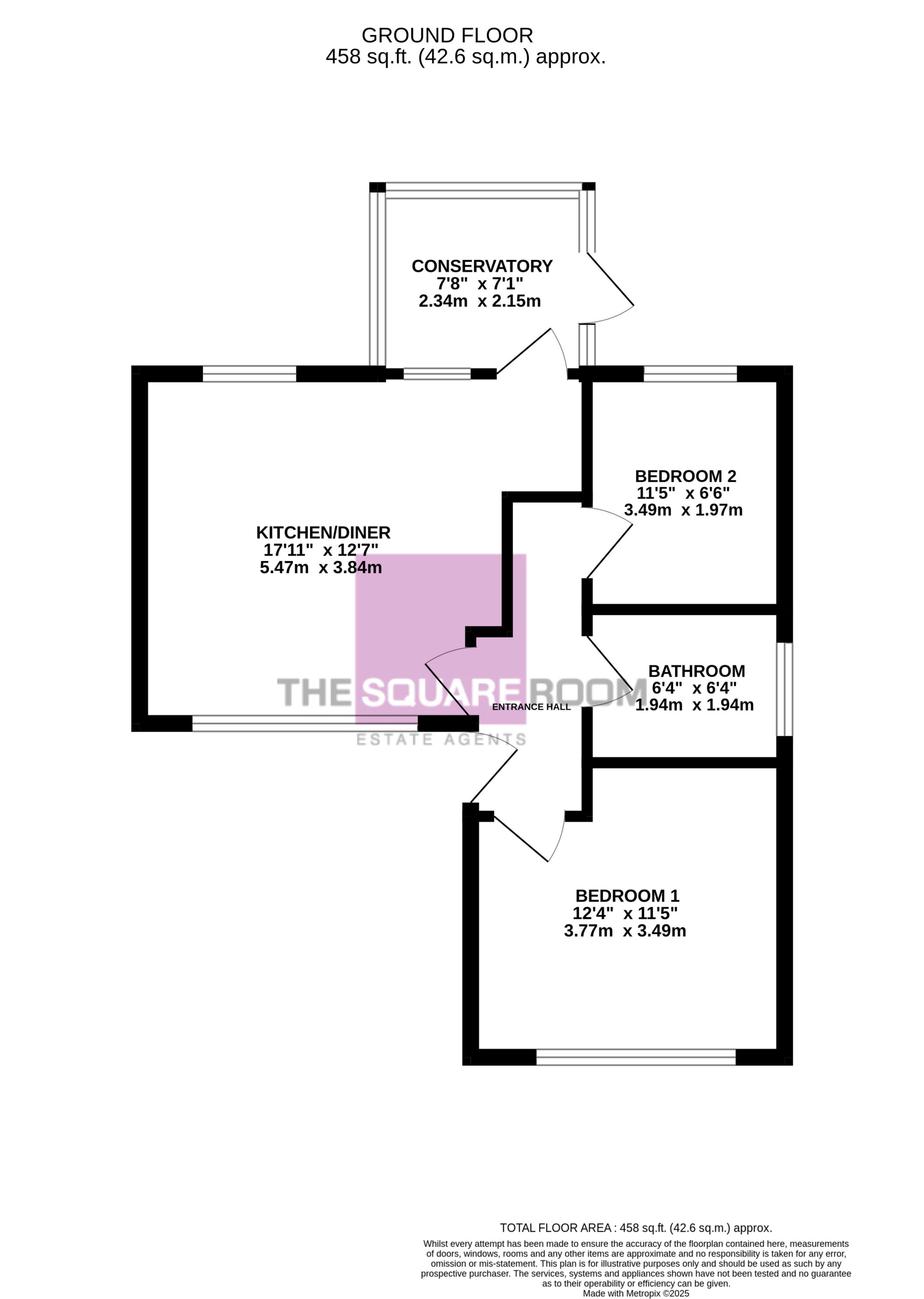 59, Crofton Avenue, Bispham floorplan