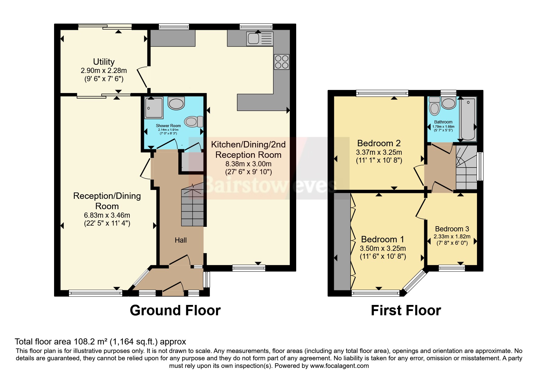Cambourne Avenue, London, N9 floorplan