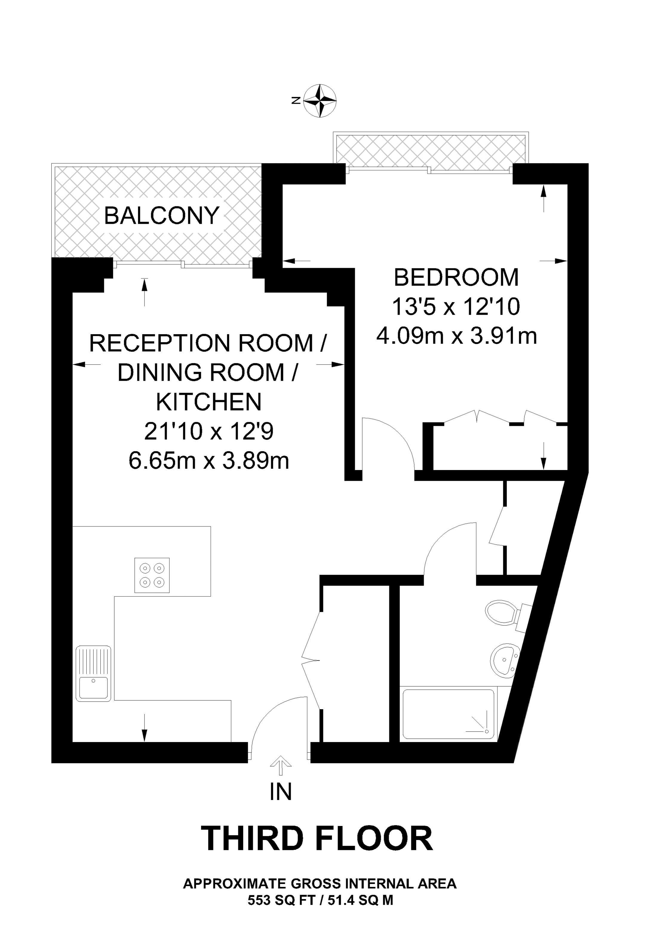 1 Bedrooms Flat to rent in The Courthouse, Westminster SW1P