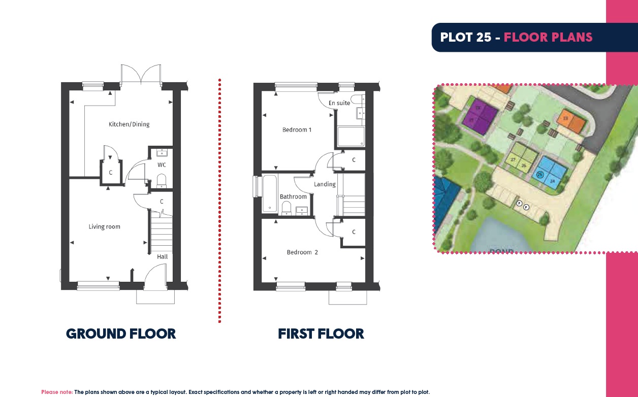 Plot 25, Oakwood Grove, Fordingbridge floorplan