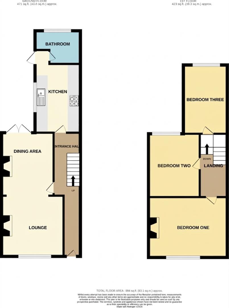 20, Cleveland Road, Gosport floorplan