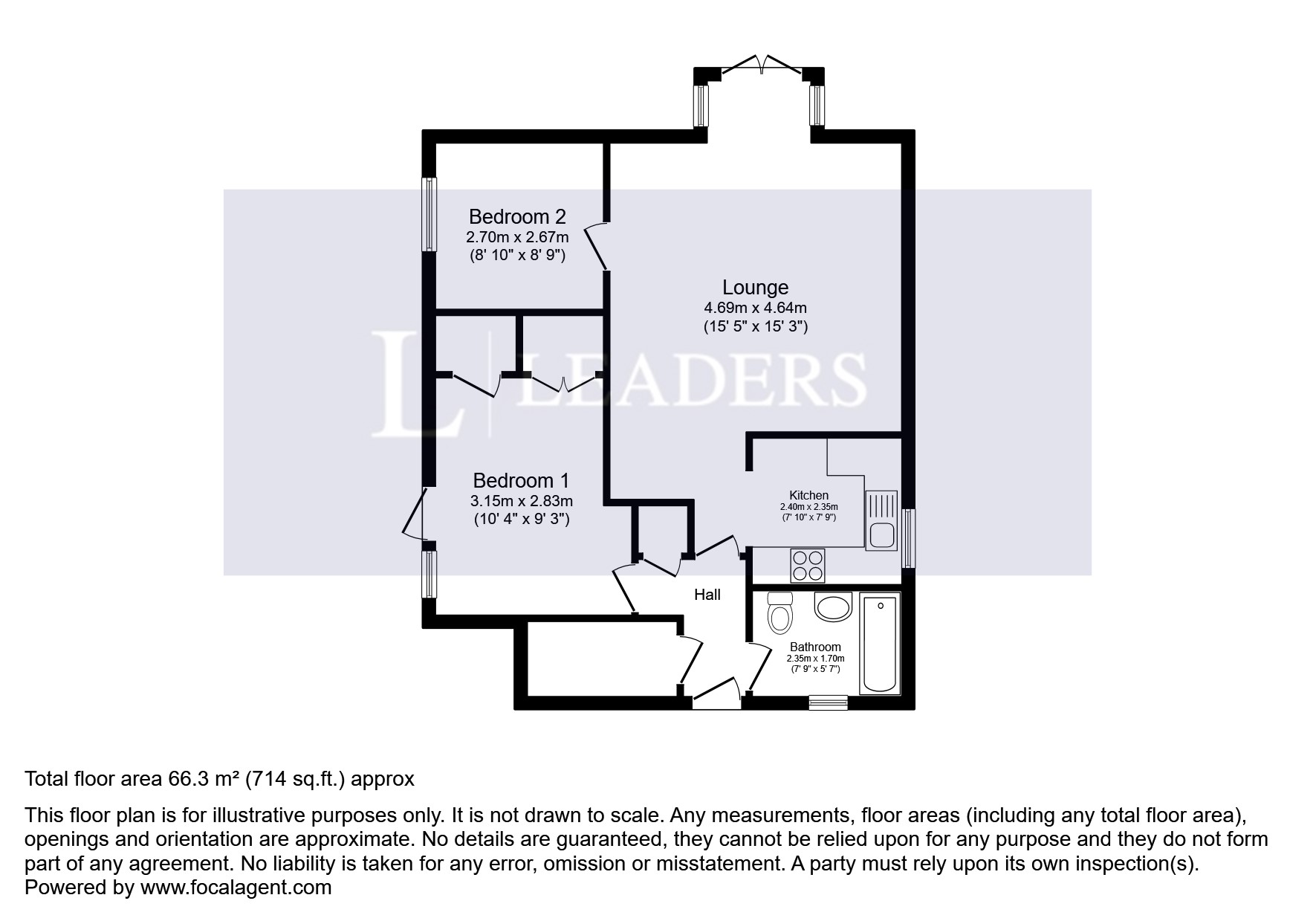 56, Lander Close, Lander Close floorplan