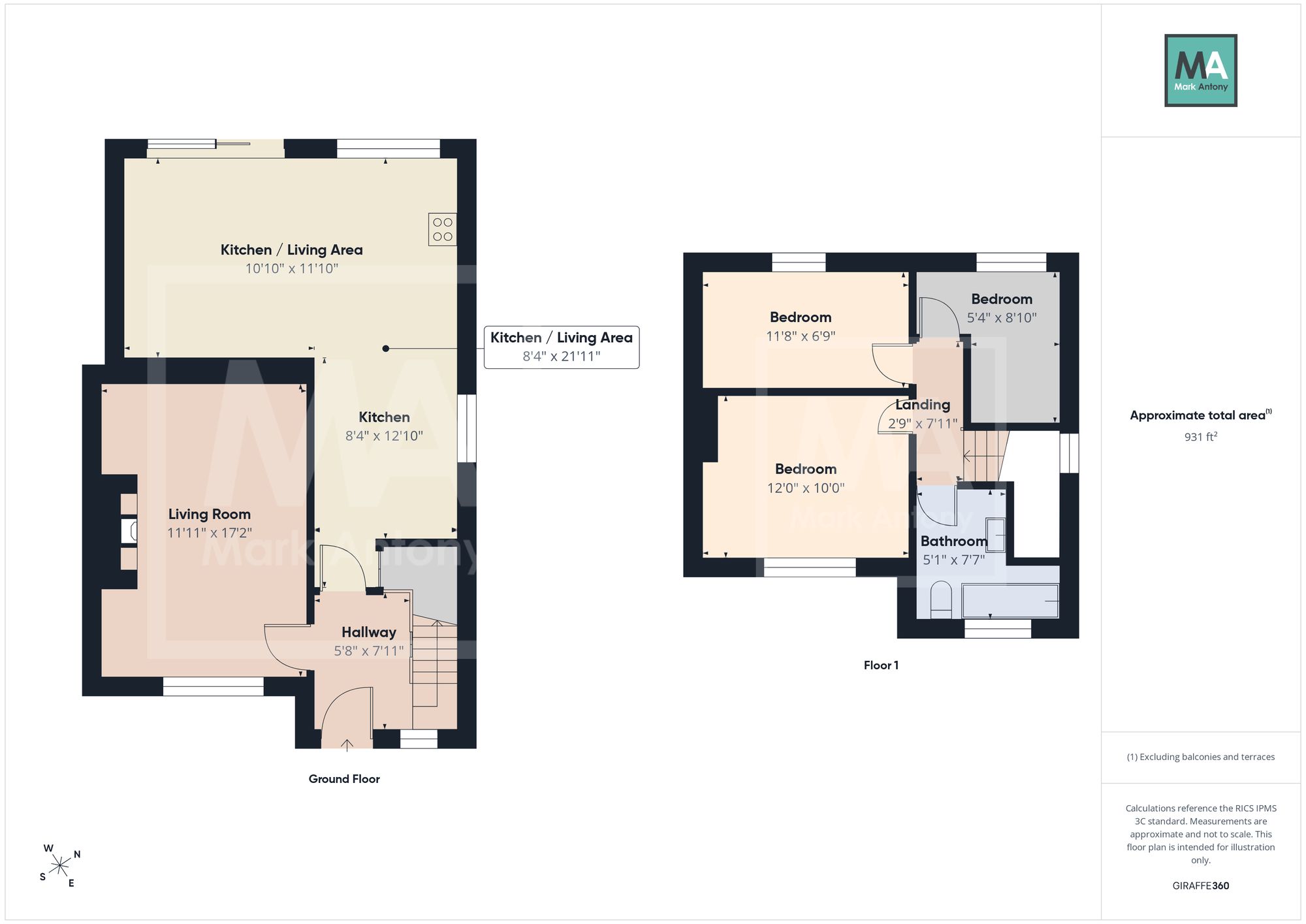 45 St. Marys Road, Warrington floorplan