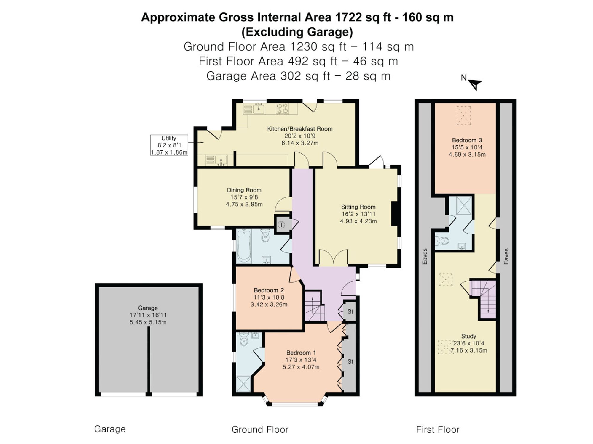 Lemon Cottage Turners Green, Watlington floorplan