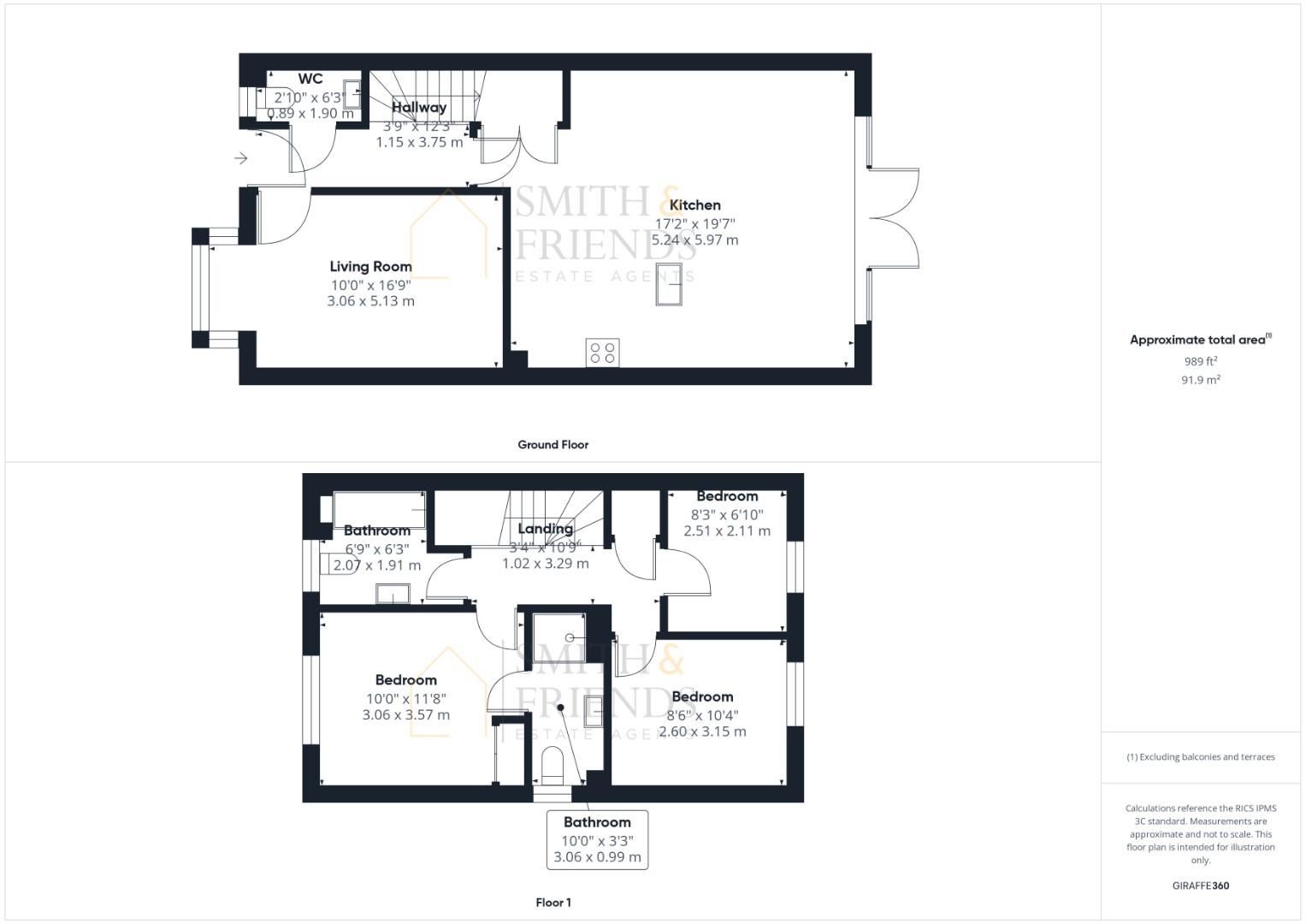 33, Londonderry Close, Billingham floorplan