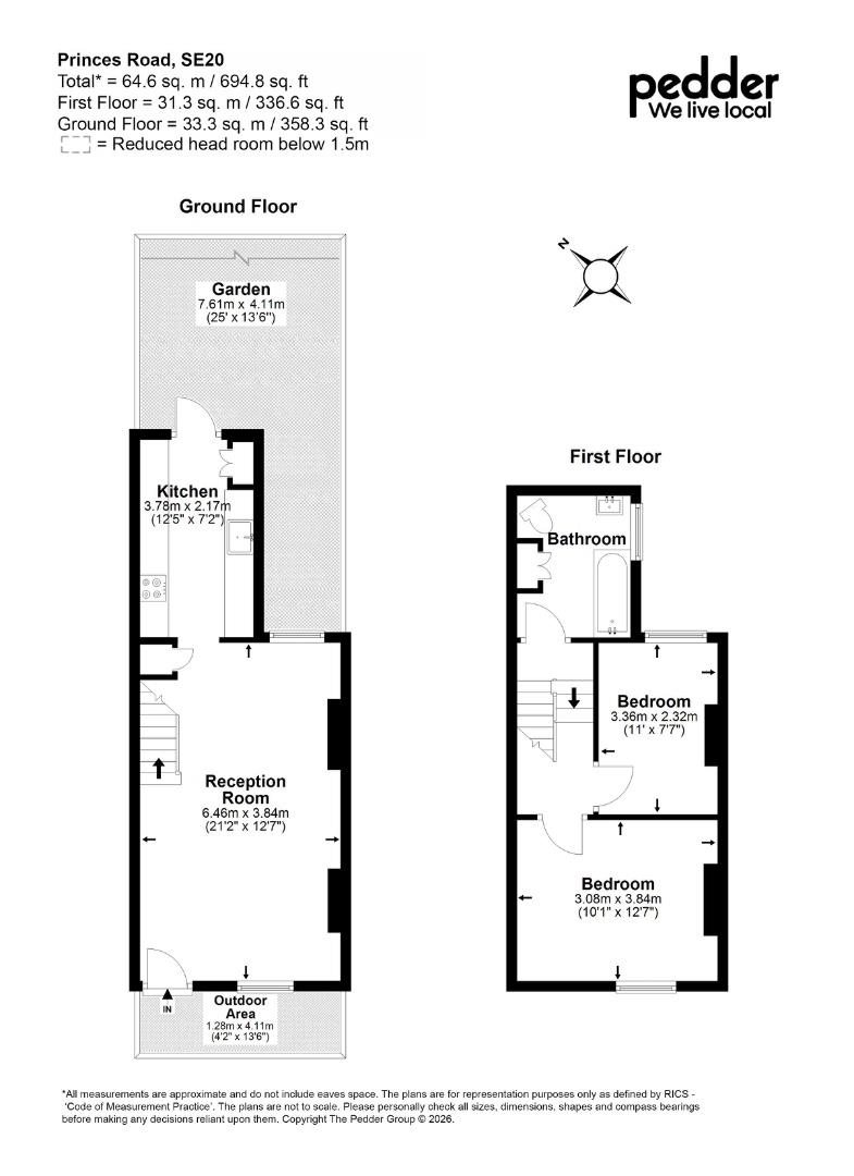 14, Princes Road, London floorplan