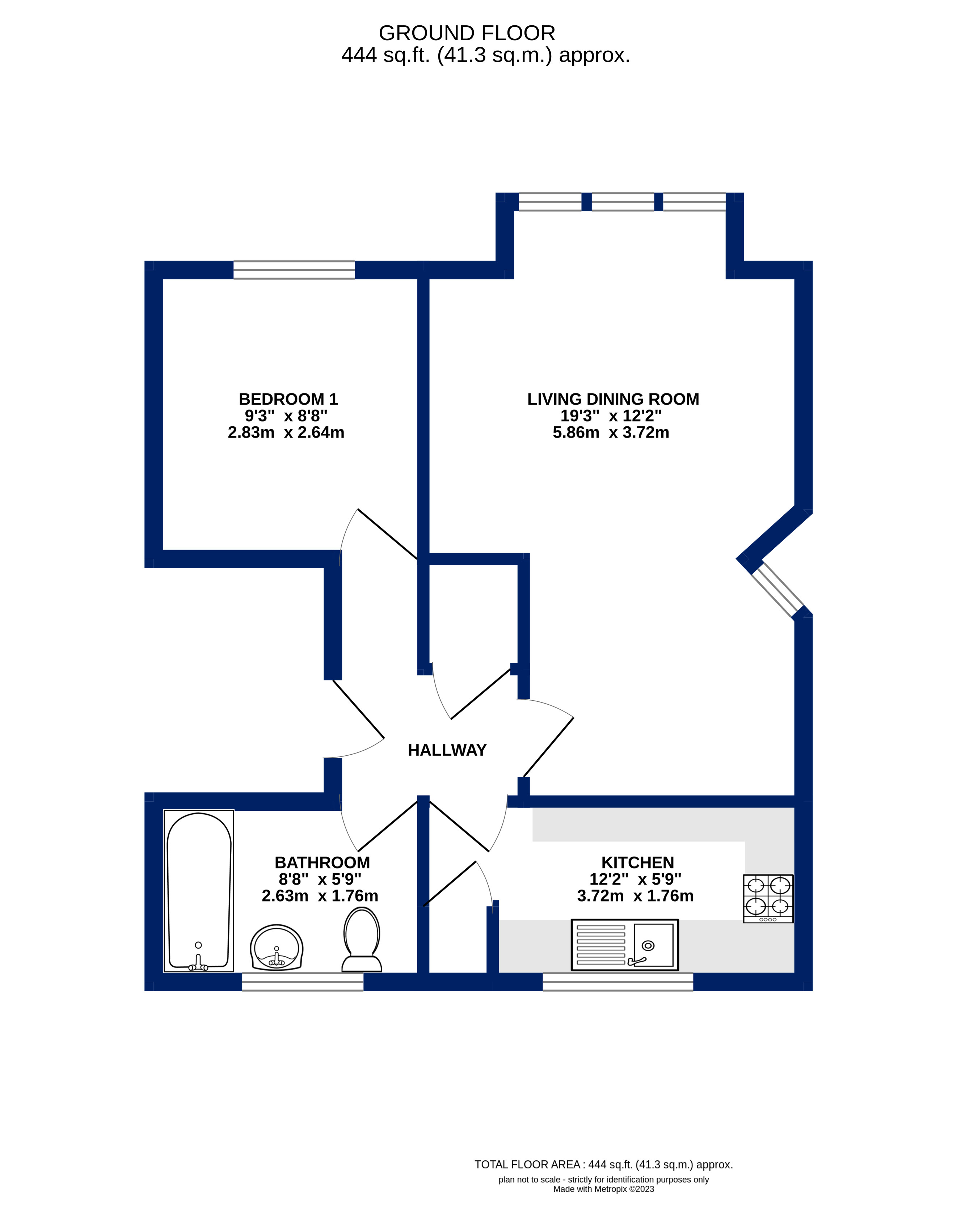 Clifton Place, West Yorkshire floorplan