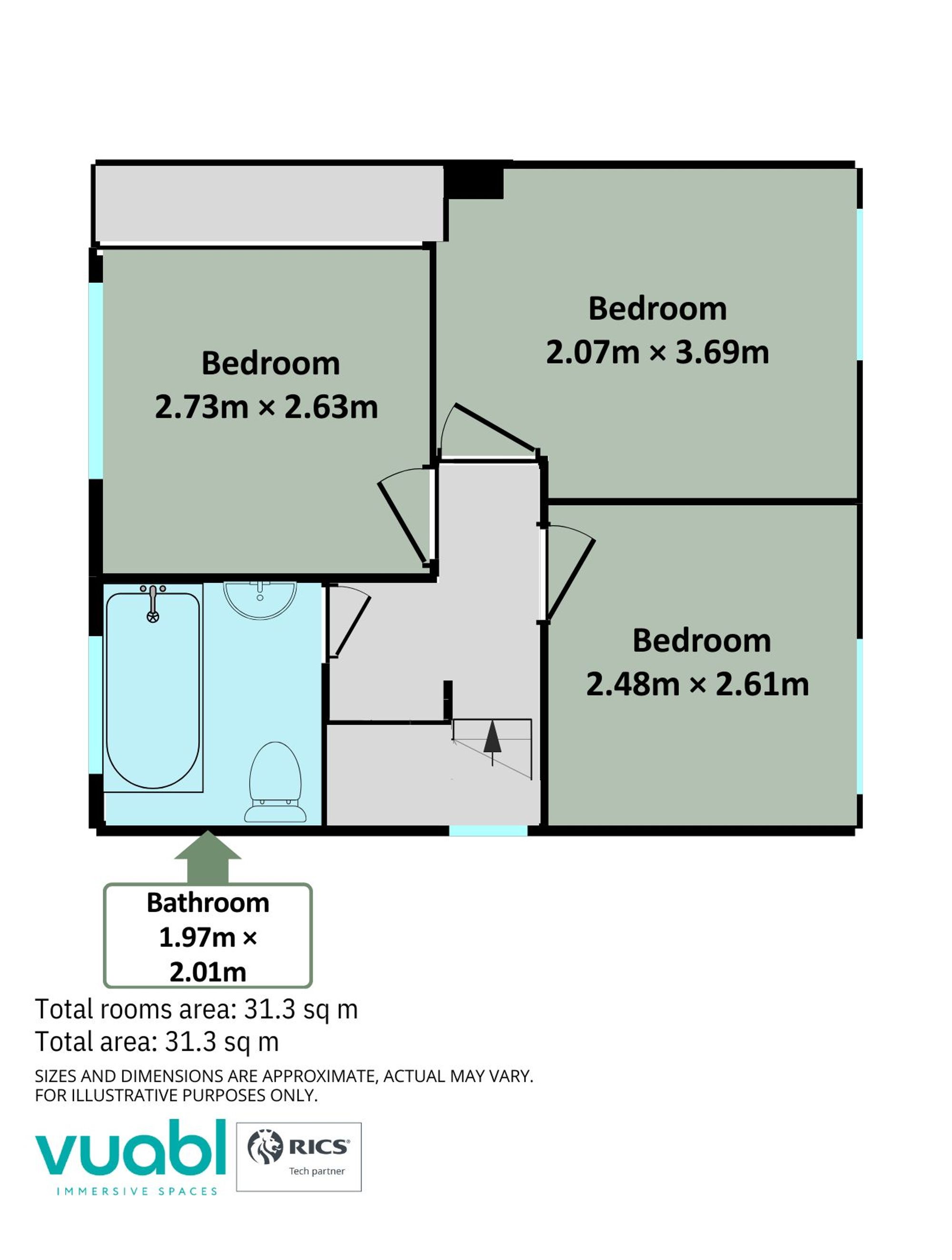 2 Bittenham Close Stone, Aylesbury, HP17 8RY Bittenham Close, Aylesbury floorplan
