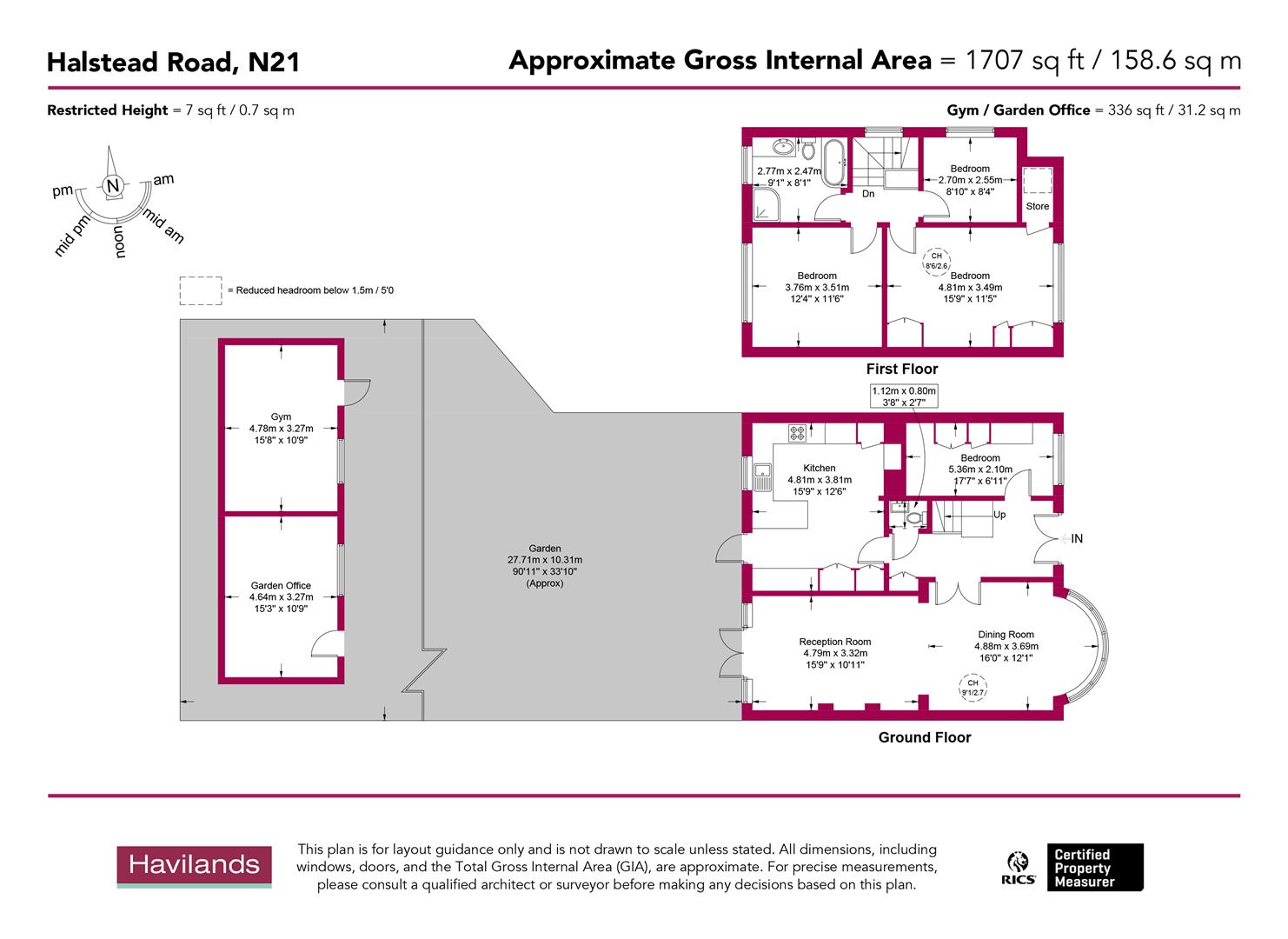 20, Halstead Road, N21 floorplan