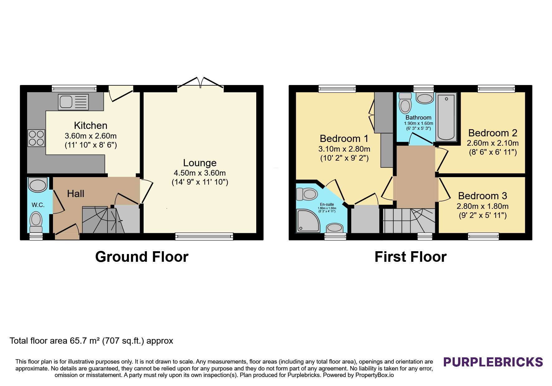 24, Brockhall Rise, Heanor floorplan