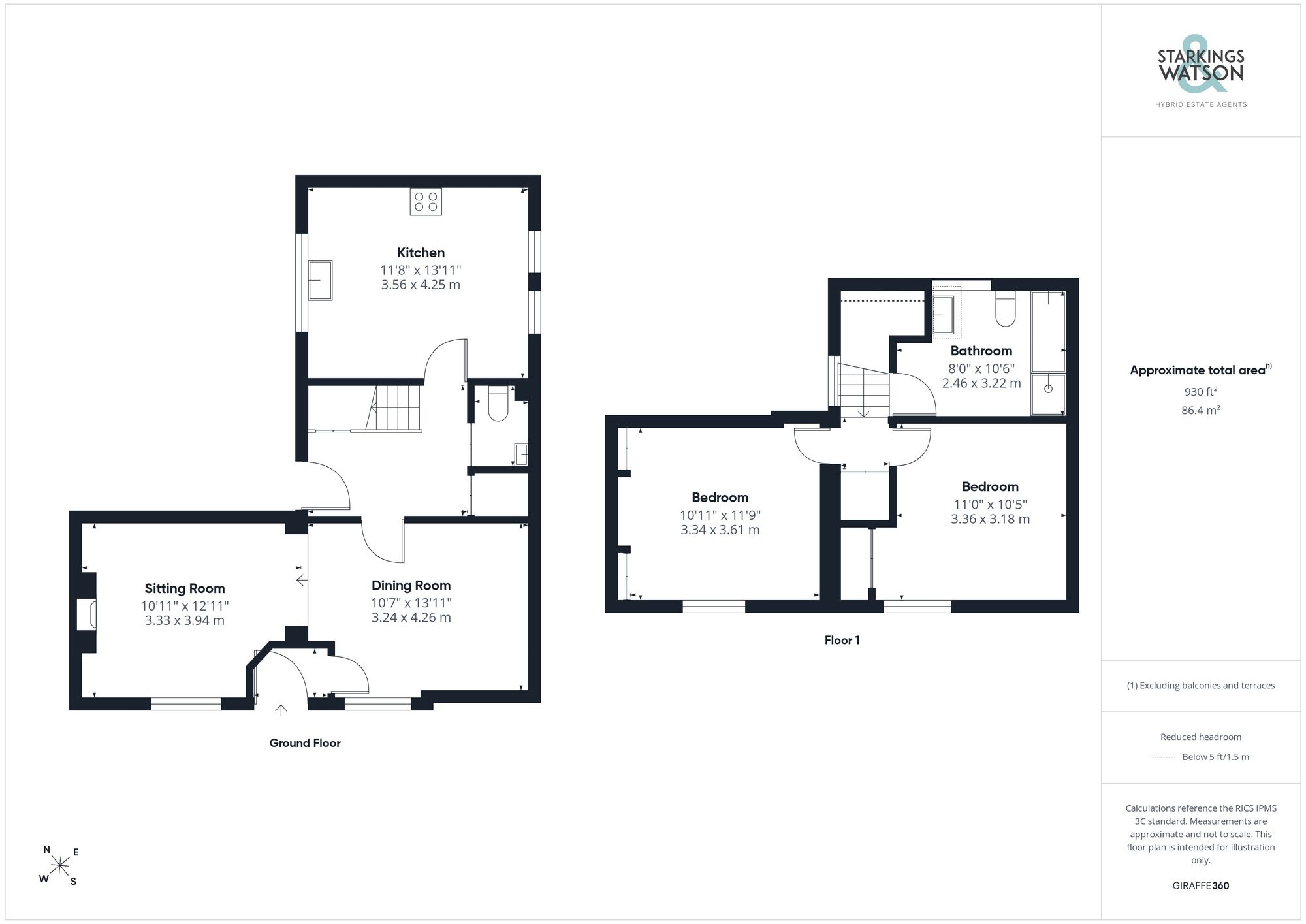 1 Yarmouth Road, Norwich floorplan