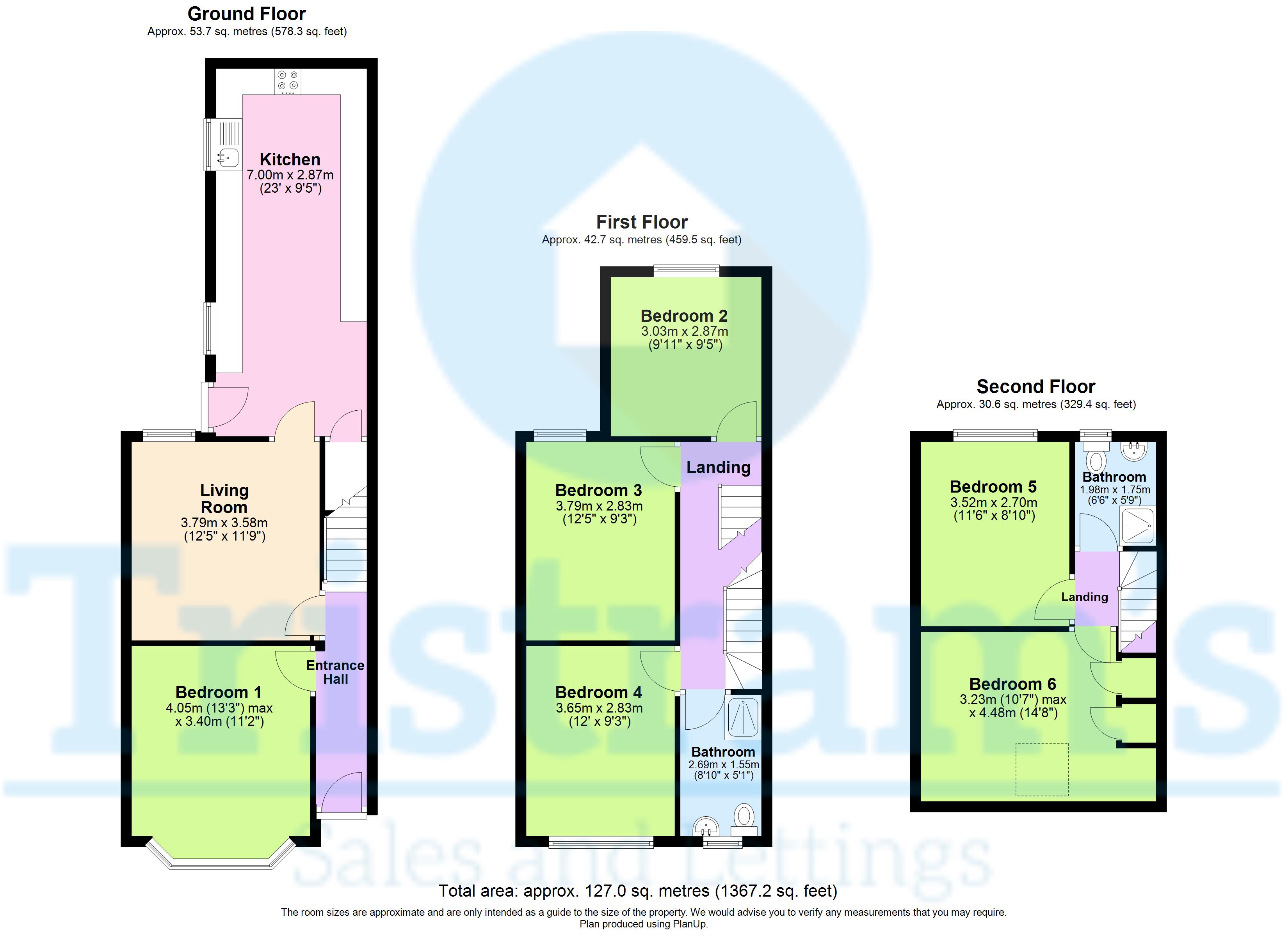 18, Elmsthorpe Avenue, Nottingham floorplan