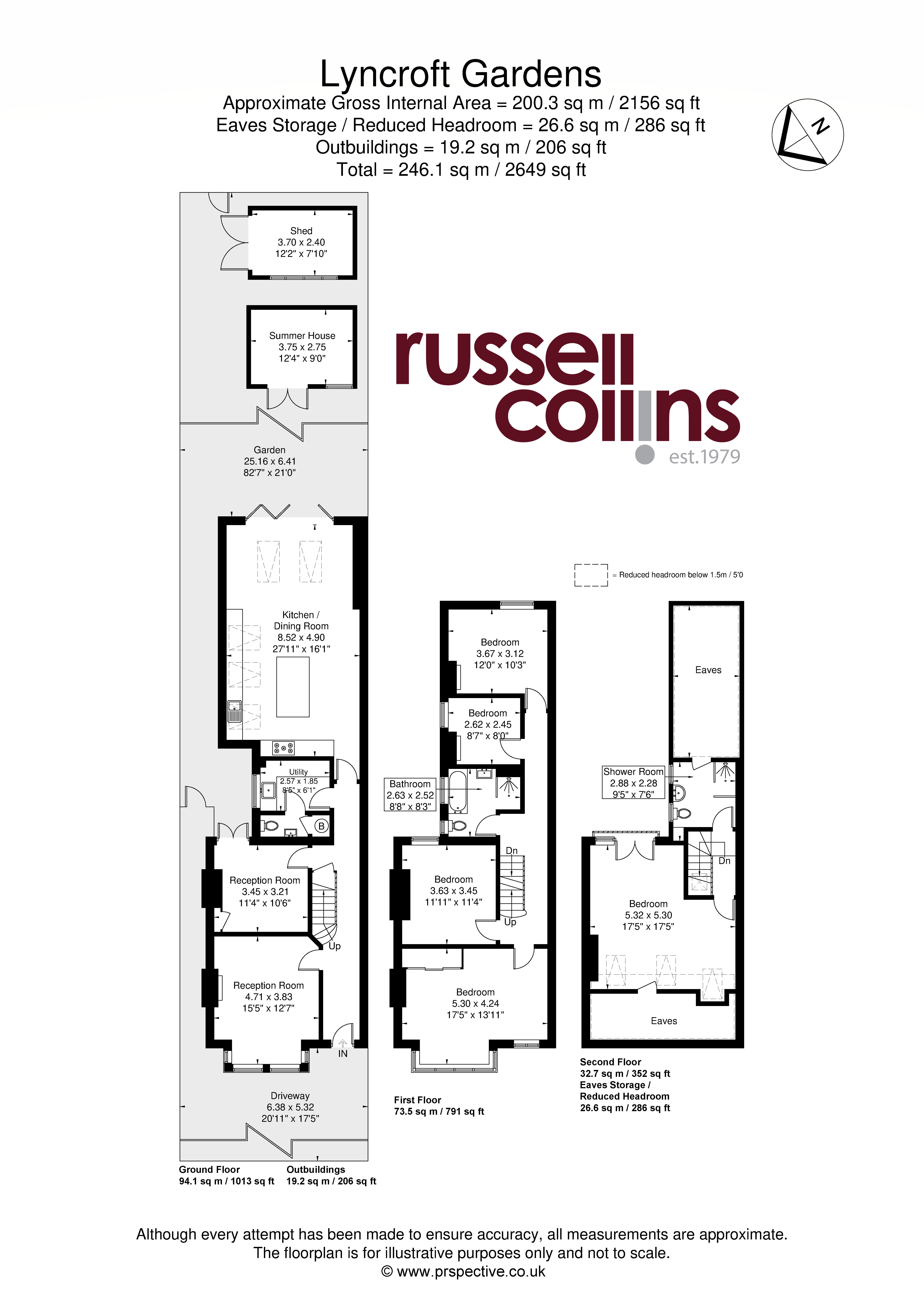17, Lyncroft Gardens, London floorplan