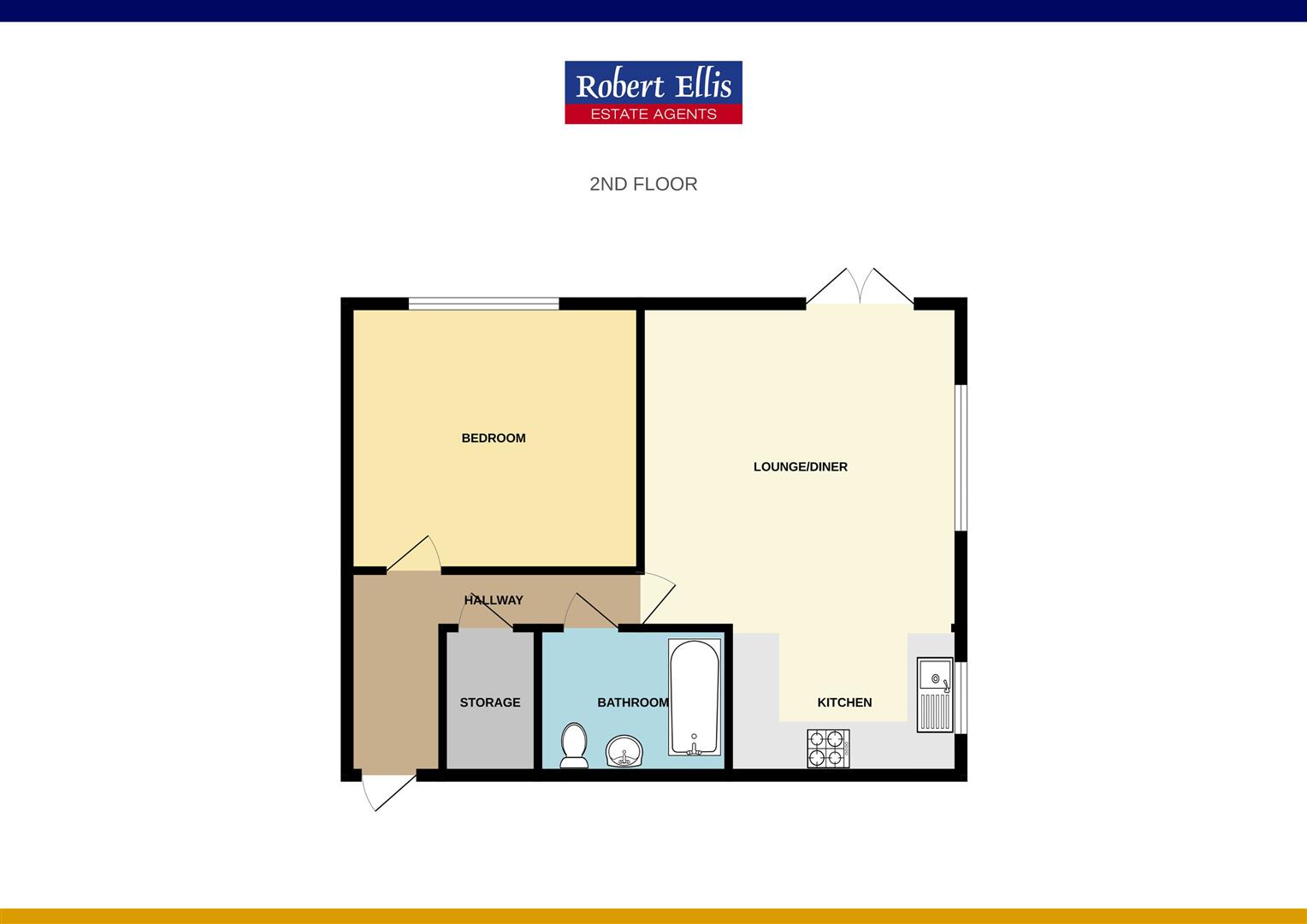 Flat 9, 10, Hickling Close, Nottingham floorplan