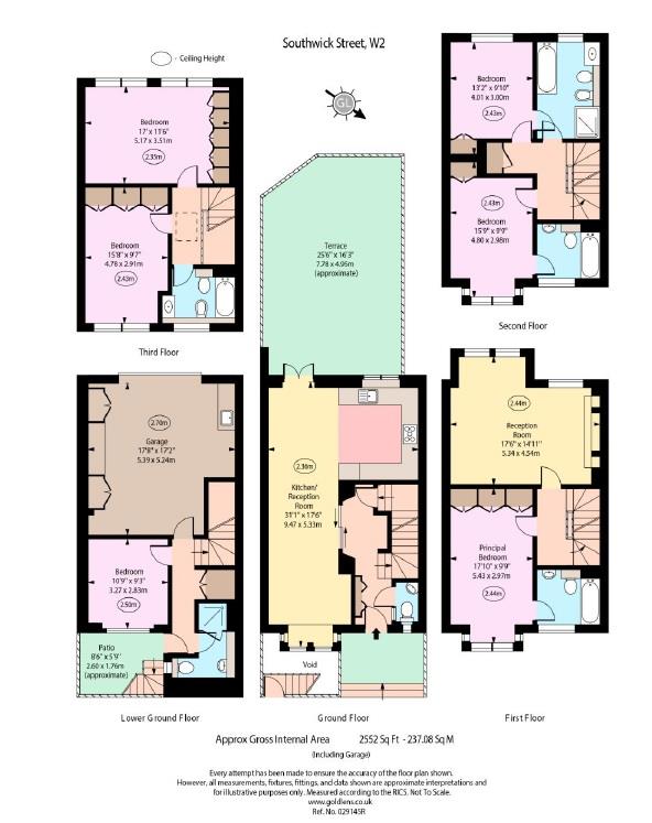 Southwick Street, 3, Southwick Street, London floorplan