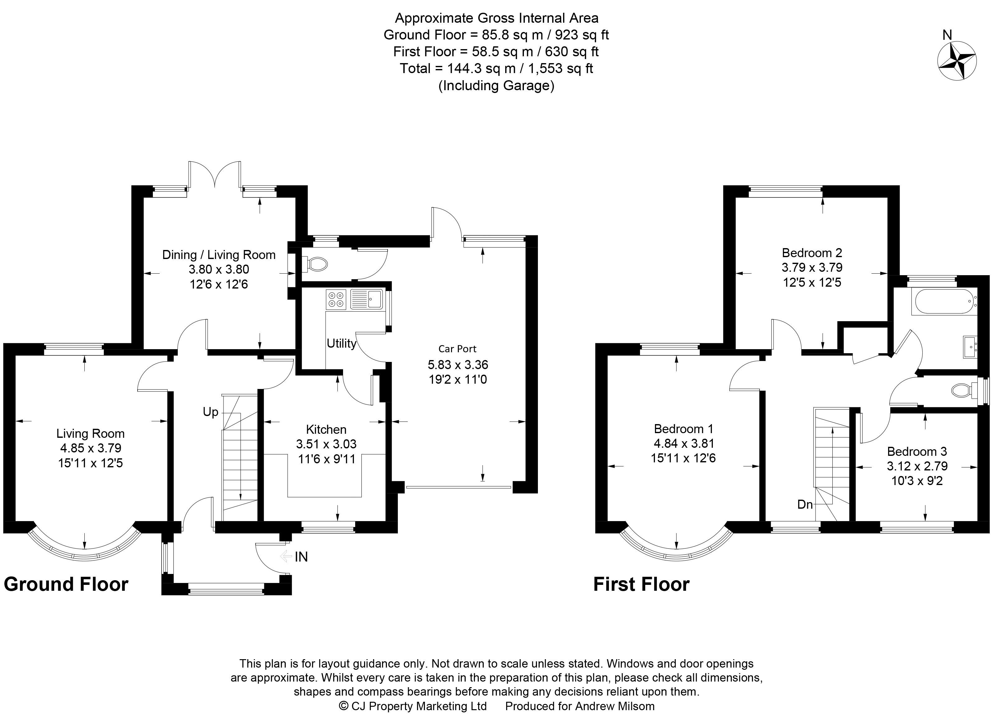 Courthouse Road, Maidenhead SL6, 3 bedroom detached house for sale