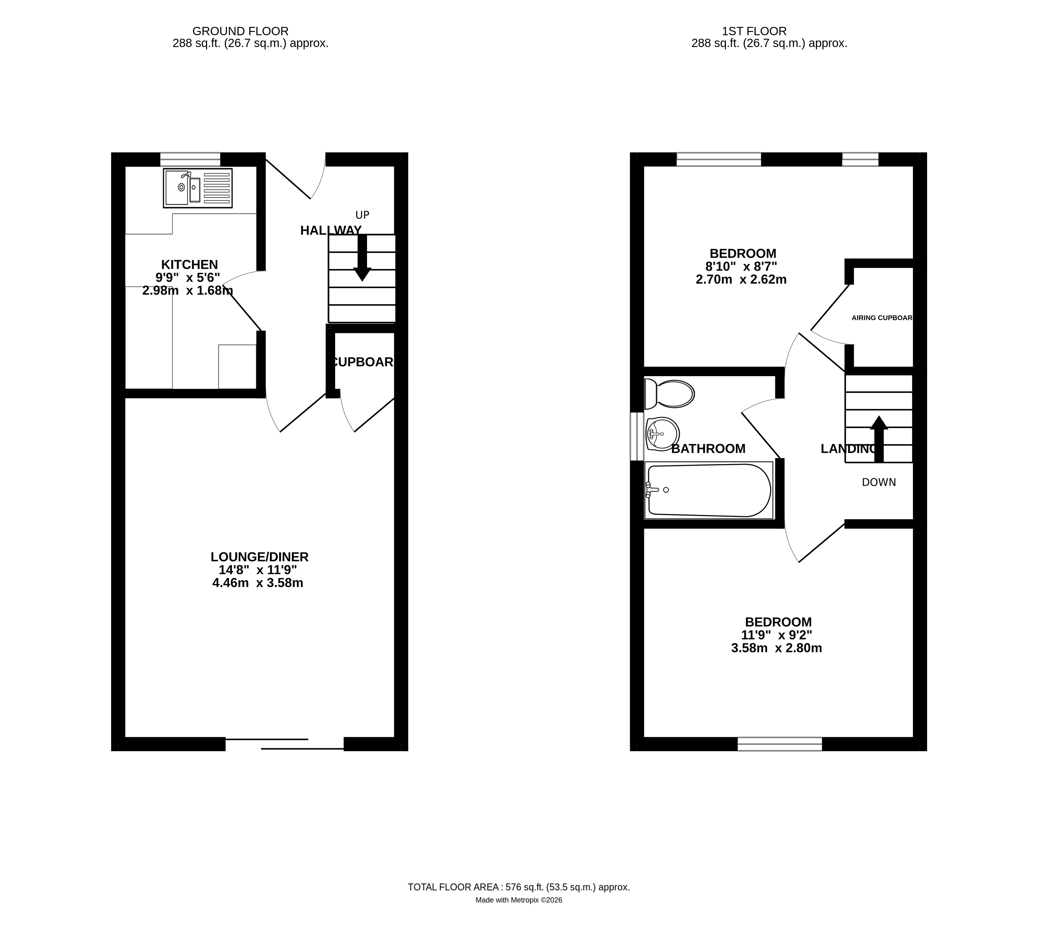 53, Hazelwood Road, Cornwall floorplan