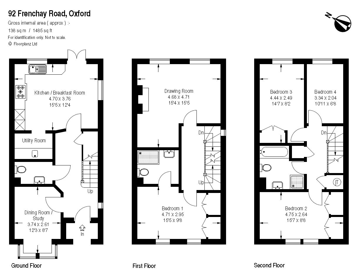 92, Frenchay Road, Oxfordshire floorplan