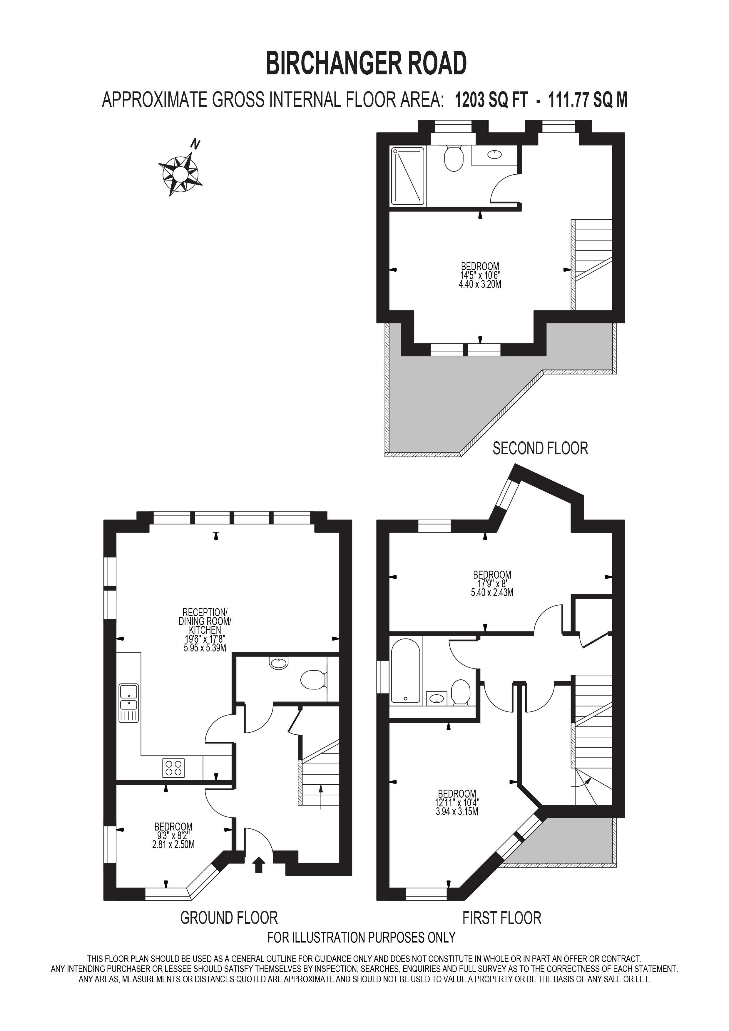 13 Racecourse Mews,, Birchanger Road, London floorplan
