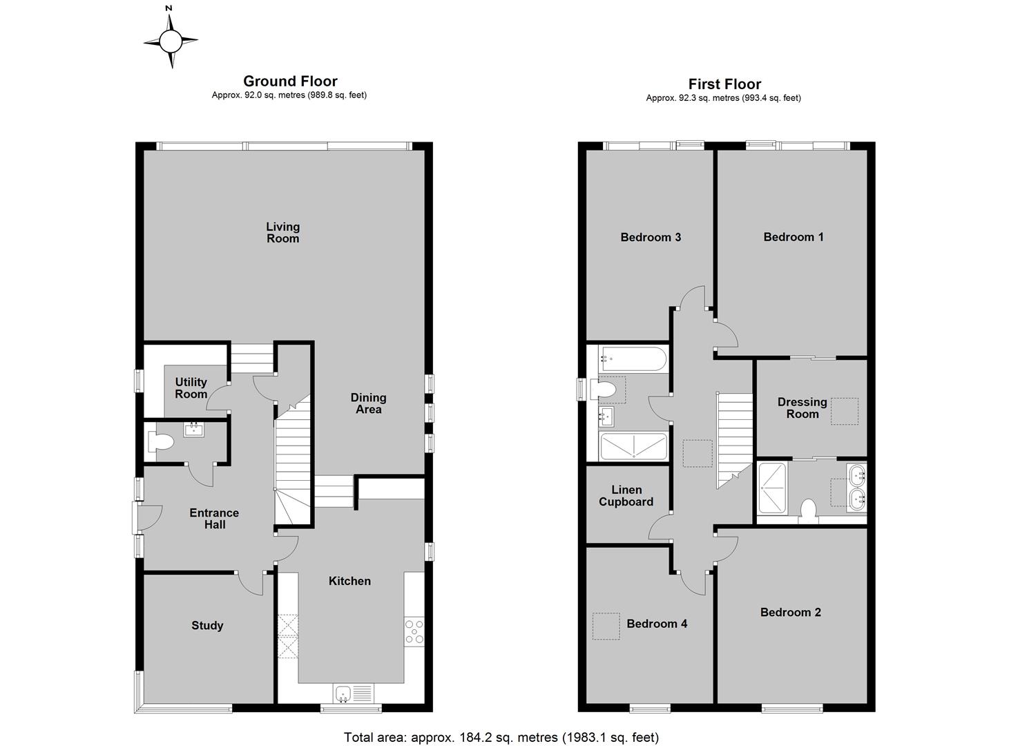 Grimthorpe Avenue, Seasalter, Whitstable CT5, 4 bedroom detached house